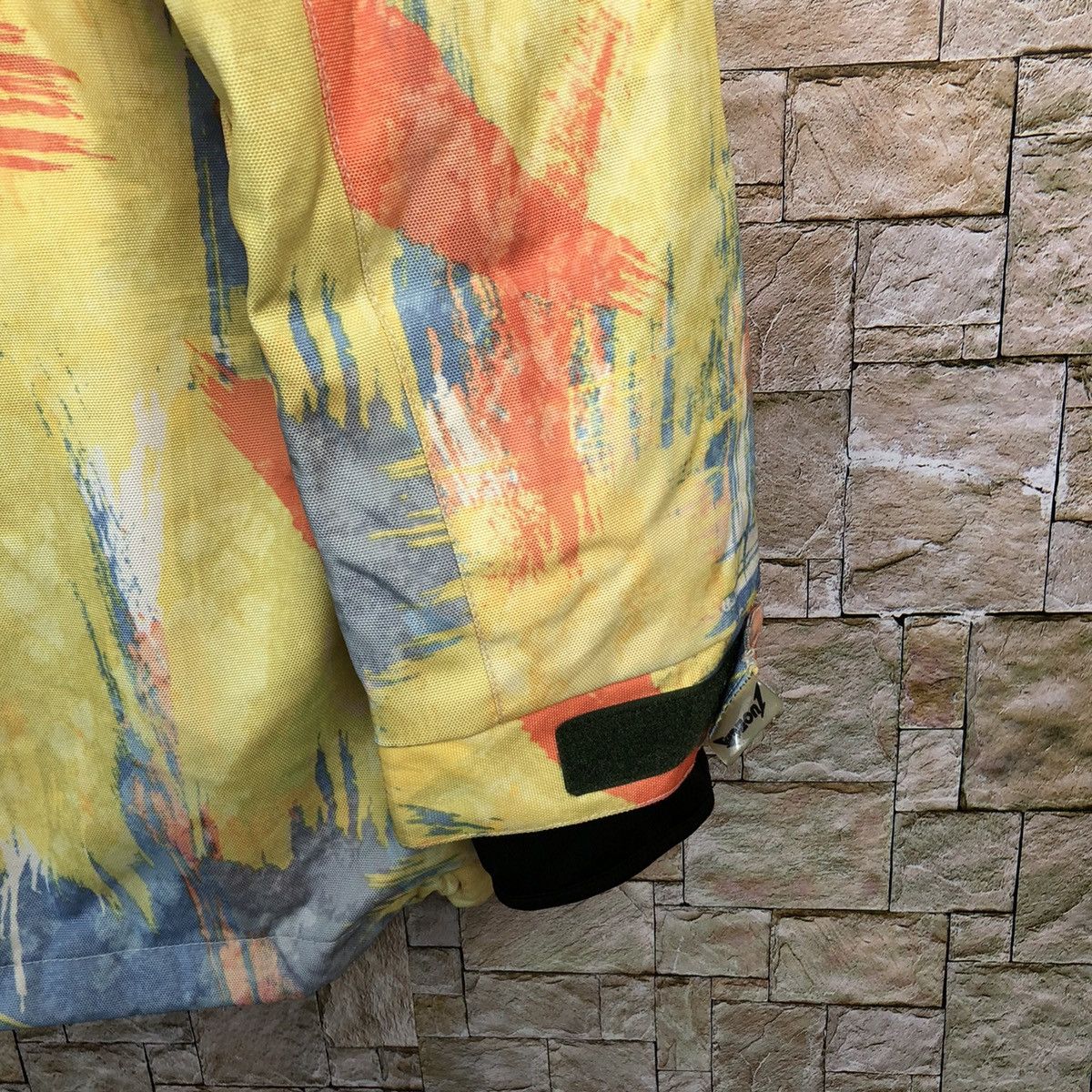Japanese Brand Ride Out snowboard wear Yellow mix Coats #A235 Size US M / EU 48-50 / 2 - 16 Thumbnail