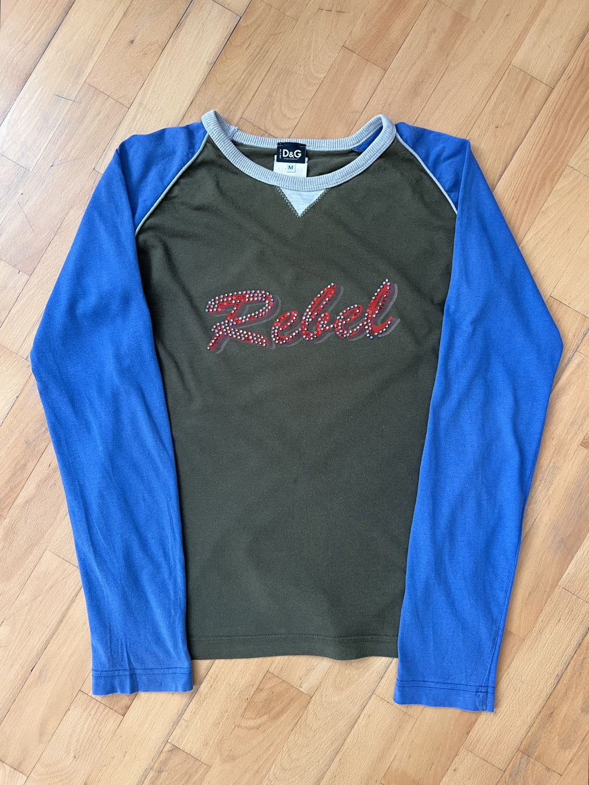 Dolce & Gabbana 2001 Dolce & Gabbana Long Sleeve T-shirt Size US M / EU 48-50 / 2 - 1 Thumbnail