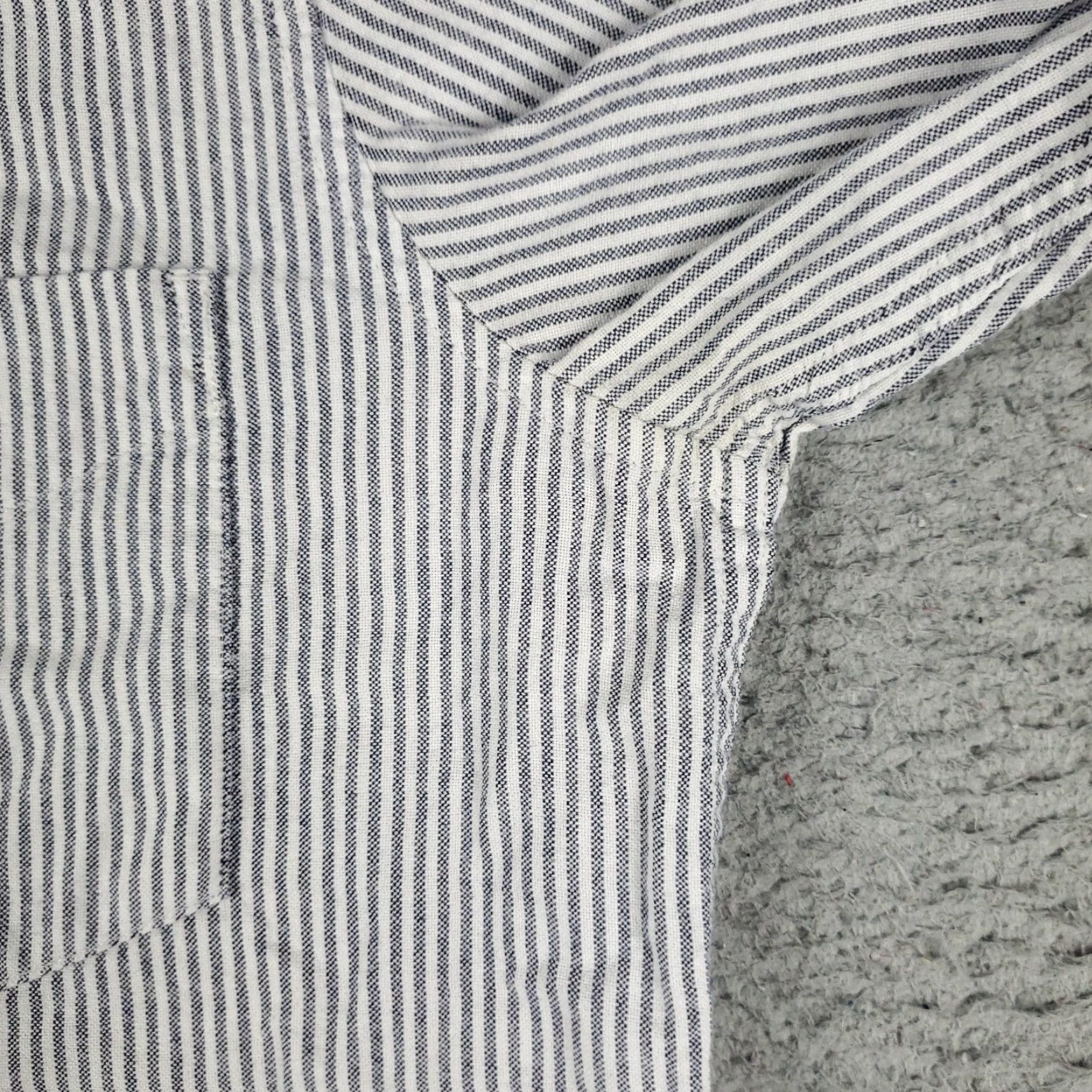 Ben Sherman Ben Sherman Button-Up Shirt Mens Medium Blue White Striped Long Sleeve Casual Size US M / EU 48-50 / 2 - 4 Thumbnail