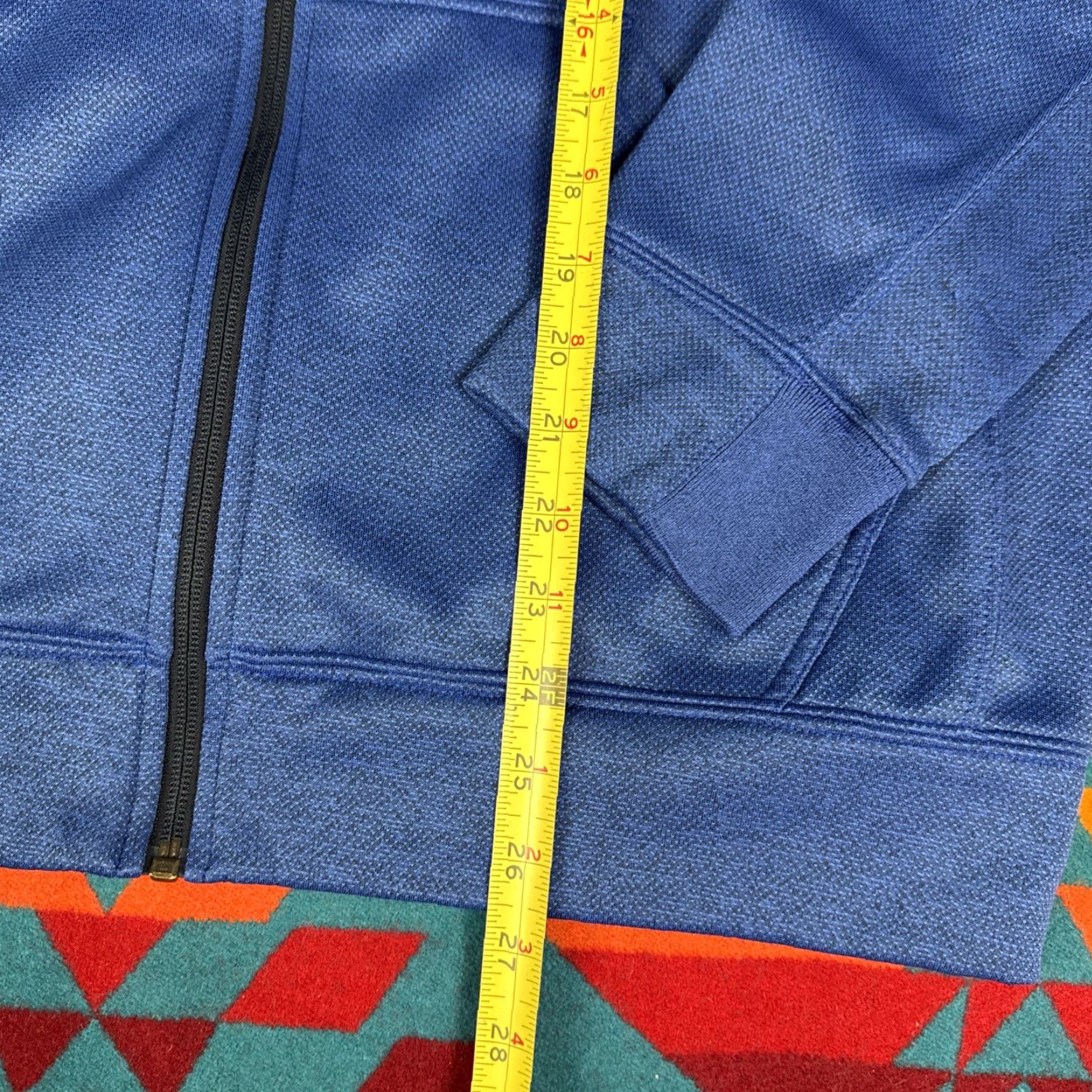 Nike Nike Air Therma Fit Hoodie Sz M Blue Full Zip Sweatshirt Size US M / EU 48-50 / 2 - 4 Thumbnail