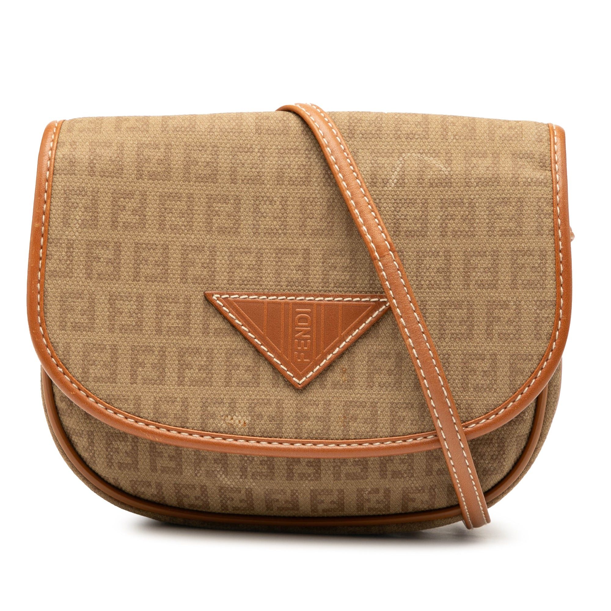 Fendi Mini Zucchino Canvas Crossbody Size ONE SIZE - 1 Thumbnail