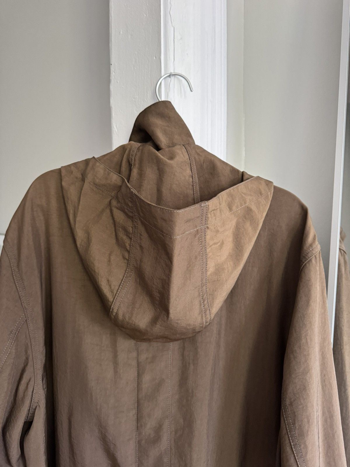 Lemaire Lemaire Rain Coat in Kobicha Brown SS22 Size US S / EU 44-46 / 1 - 5 Thumbnail