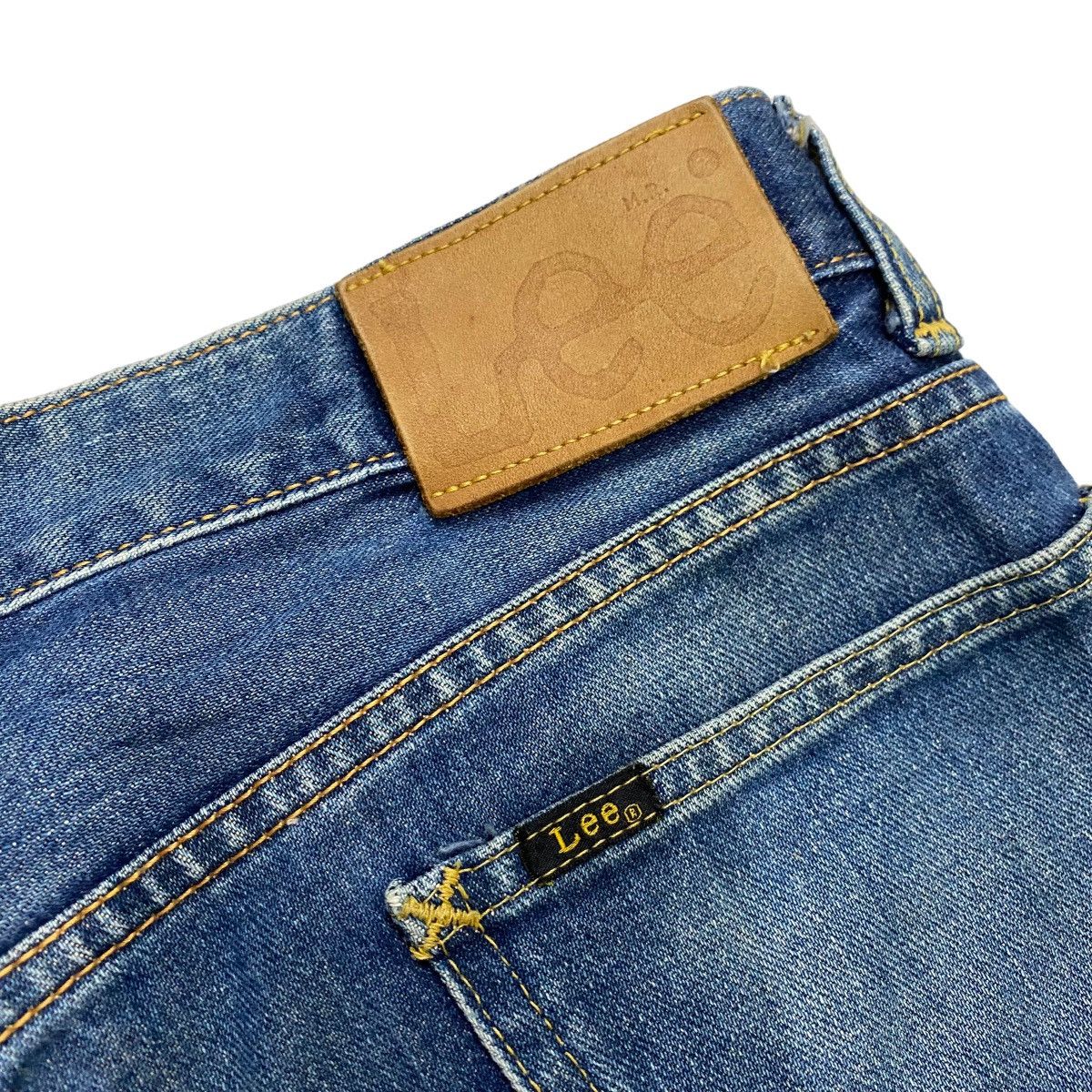 Lee VINTAGE 80s LEE RIDERS SELVEDGE DISTRESSED DENIM Size US 31 - 7 Thumbnail