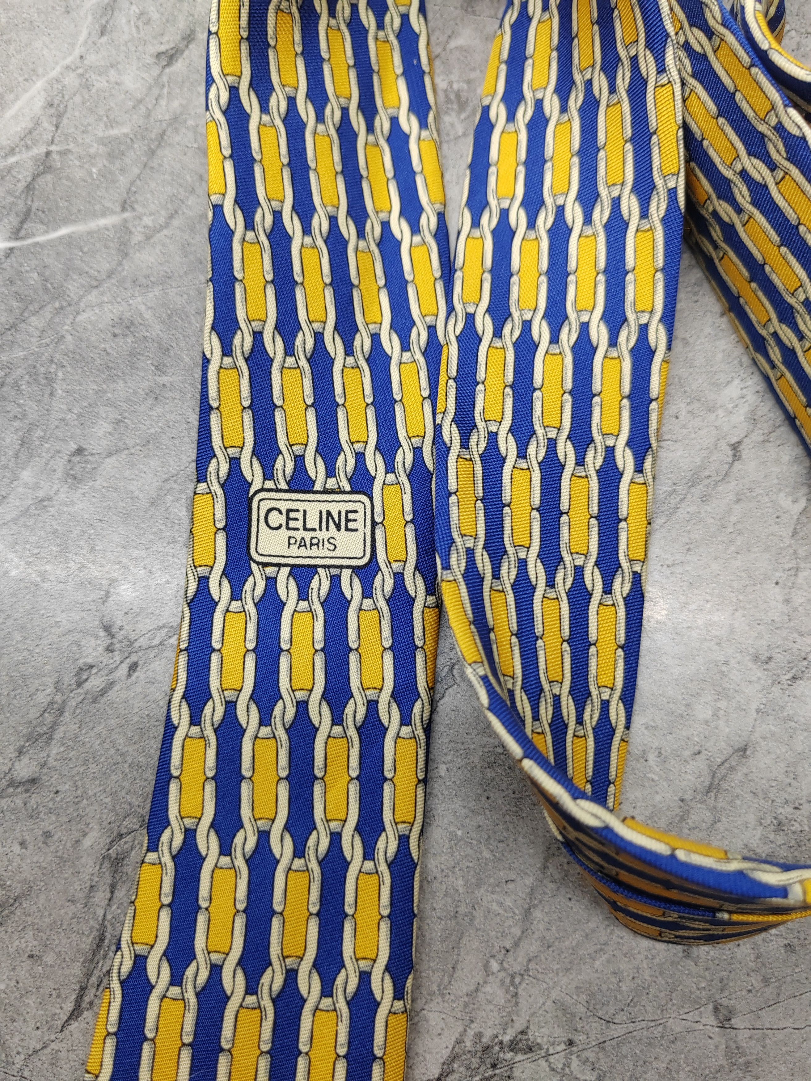 Celine Celine Tie Size ONE SIZE - 5 Thumbnail