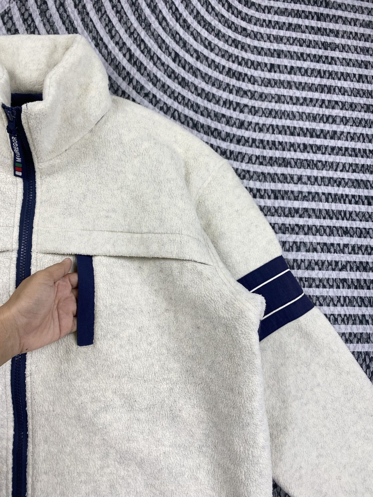 McGregor Vintage 90s McGregor Fleece Jacket Size US L / EU 52-54 / 3 - 6 Thumbnail