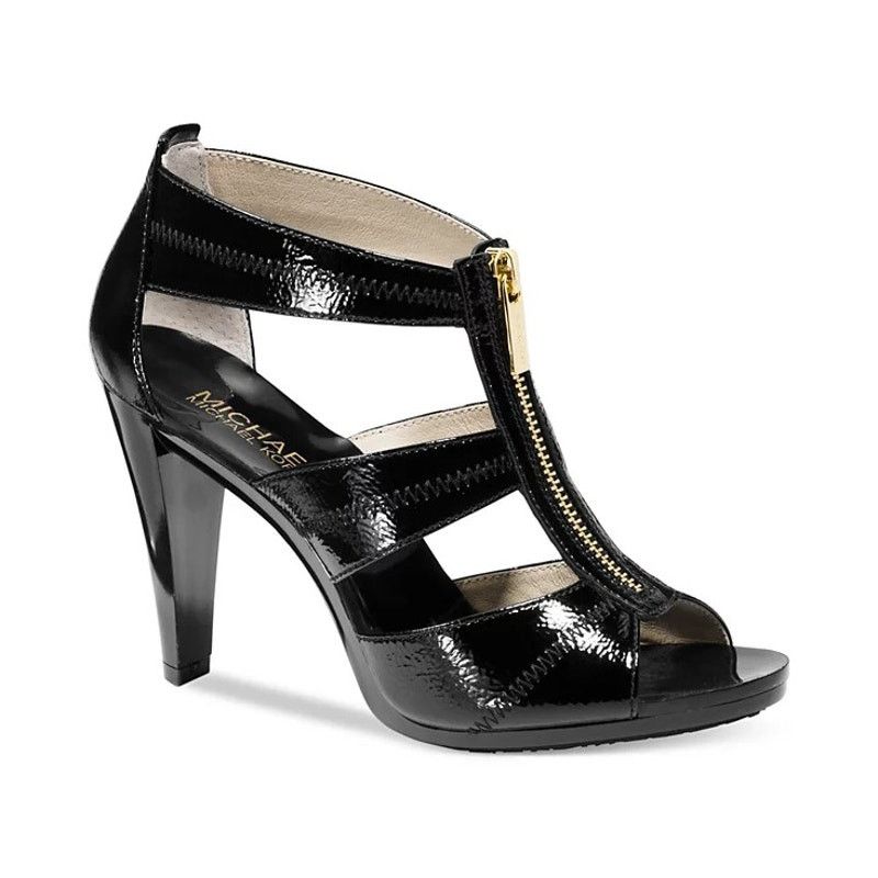 Michael Kors MICHAEL KORS Berkley T-Strap Sandals Patent Leather 10 M Size US 10 / IT 40 - 1 Thumbnail