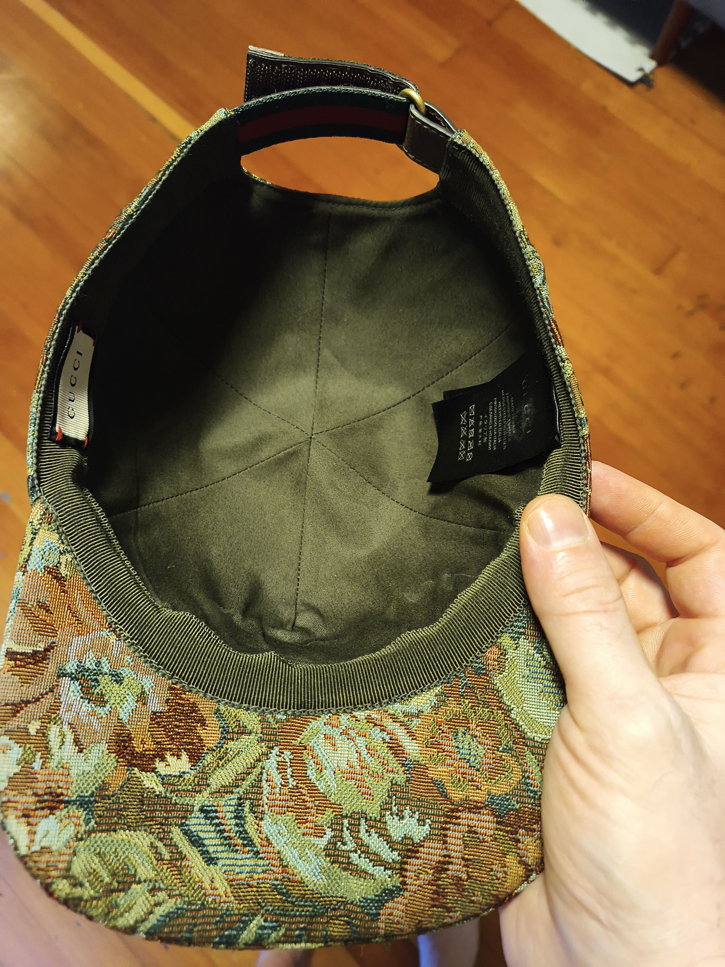 Gucci Gucci embroidered flower cap Size ONE SIZE - 6 Thumbnail
