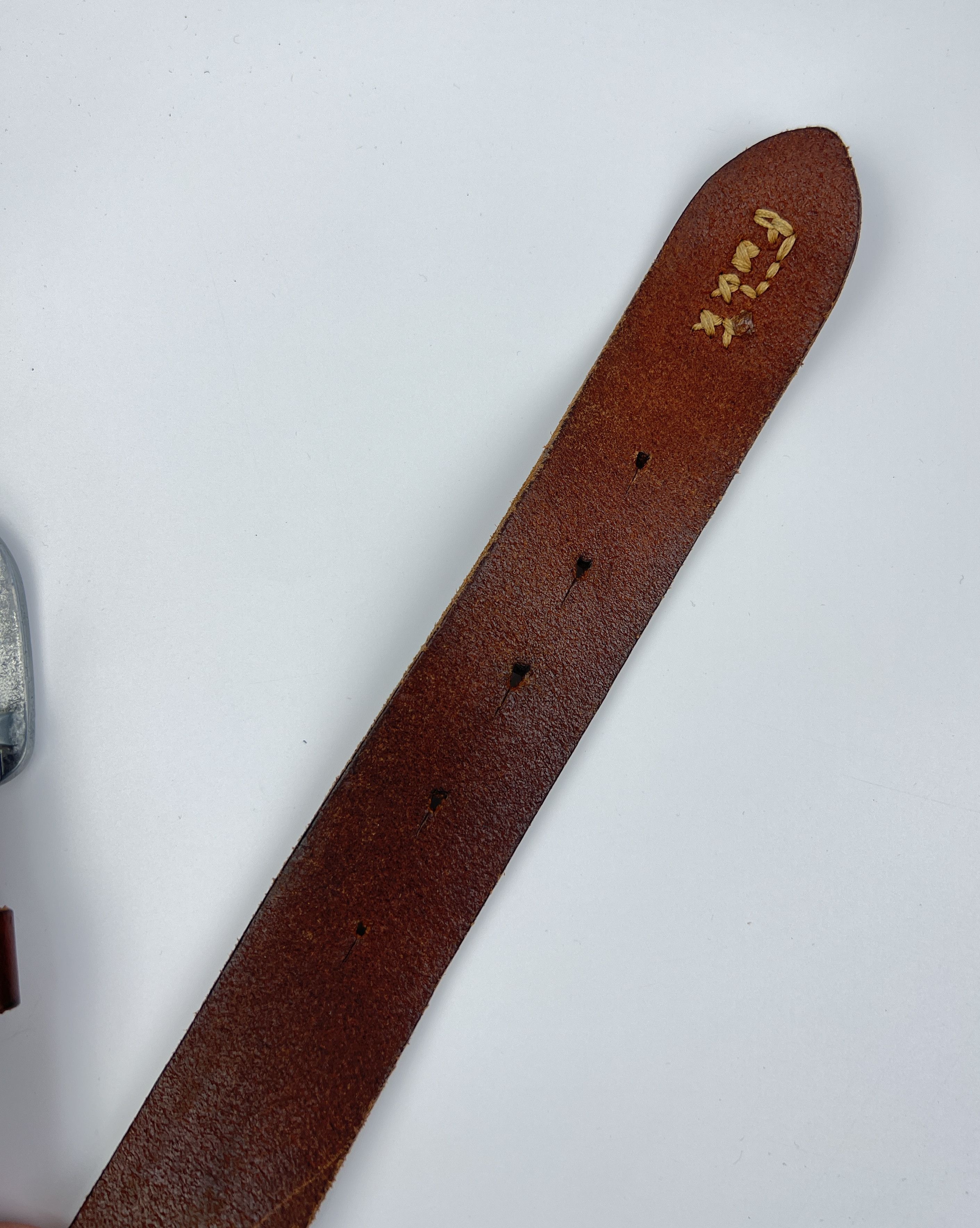 G-Star G-Star Big Buckle Logo Brown Leather Belt Size ONE SIZE - 8 Thumbnail