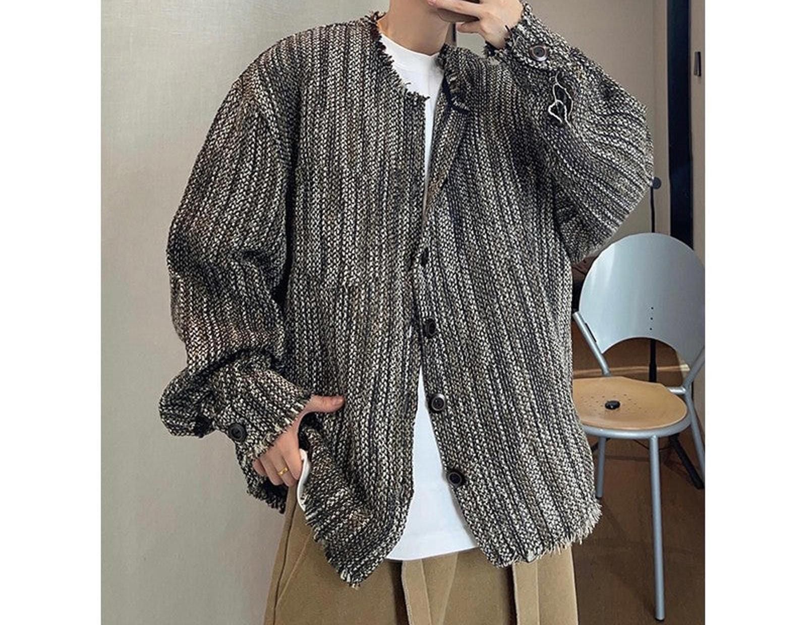 Vintage Oversized Knit Button-Up Cardigan Size US M / EU 48-50 / 2 - 1 Thumbnail