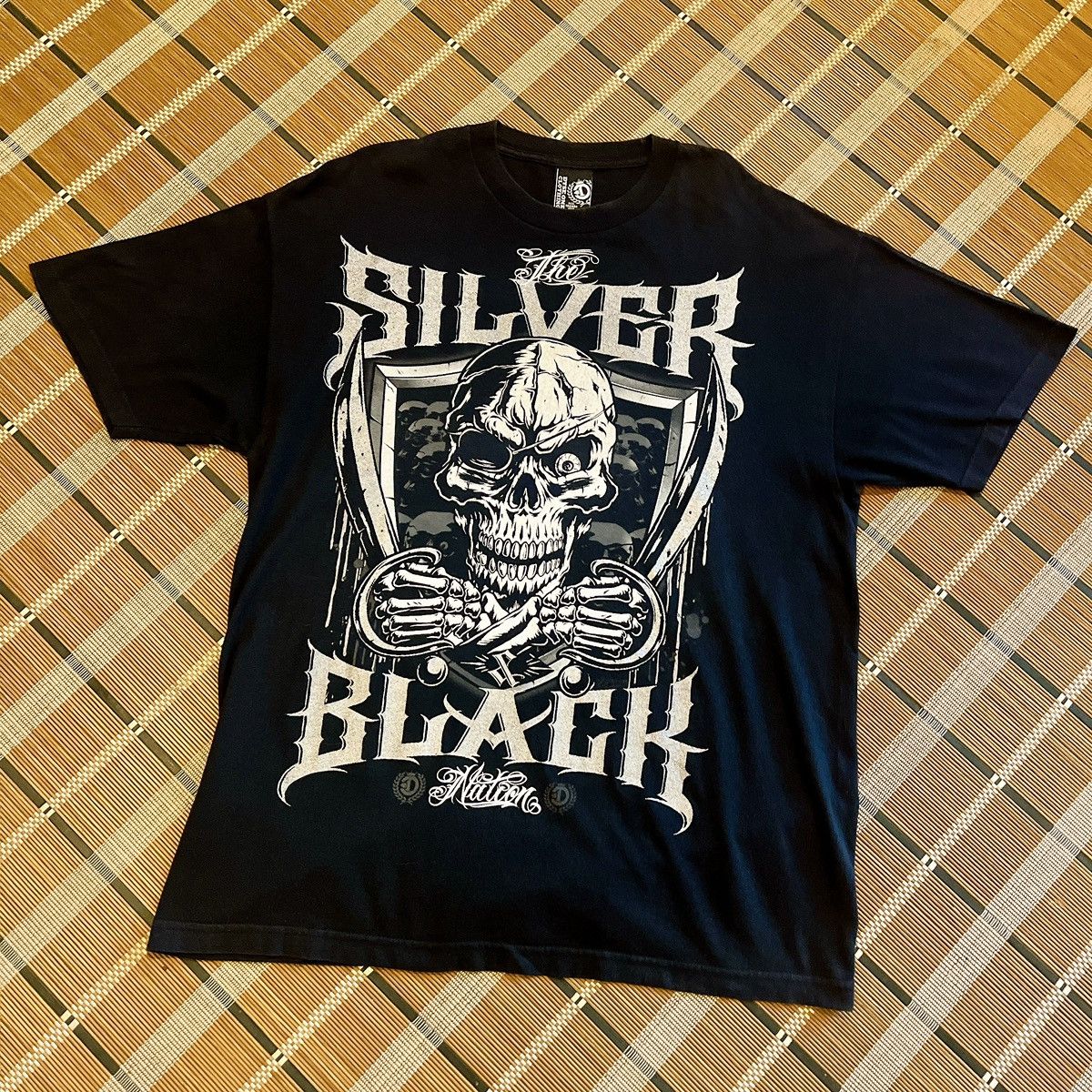 Band Tees × Vintage The Silver & Black Nation Dyseone Clothing Company Size US XL / EU 56 / 4 - 1 Thumbnail