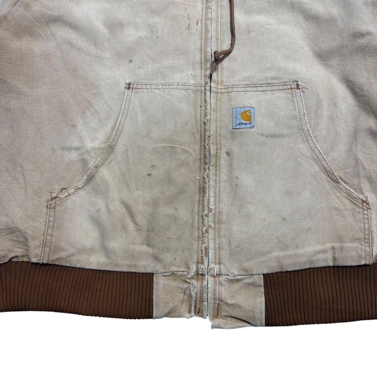 Carhartt Vintage Carhatt Duck Canvas Hooded Worker Jacket Size US XXL / EU 58 / 5 - 5 Thumbnail