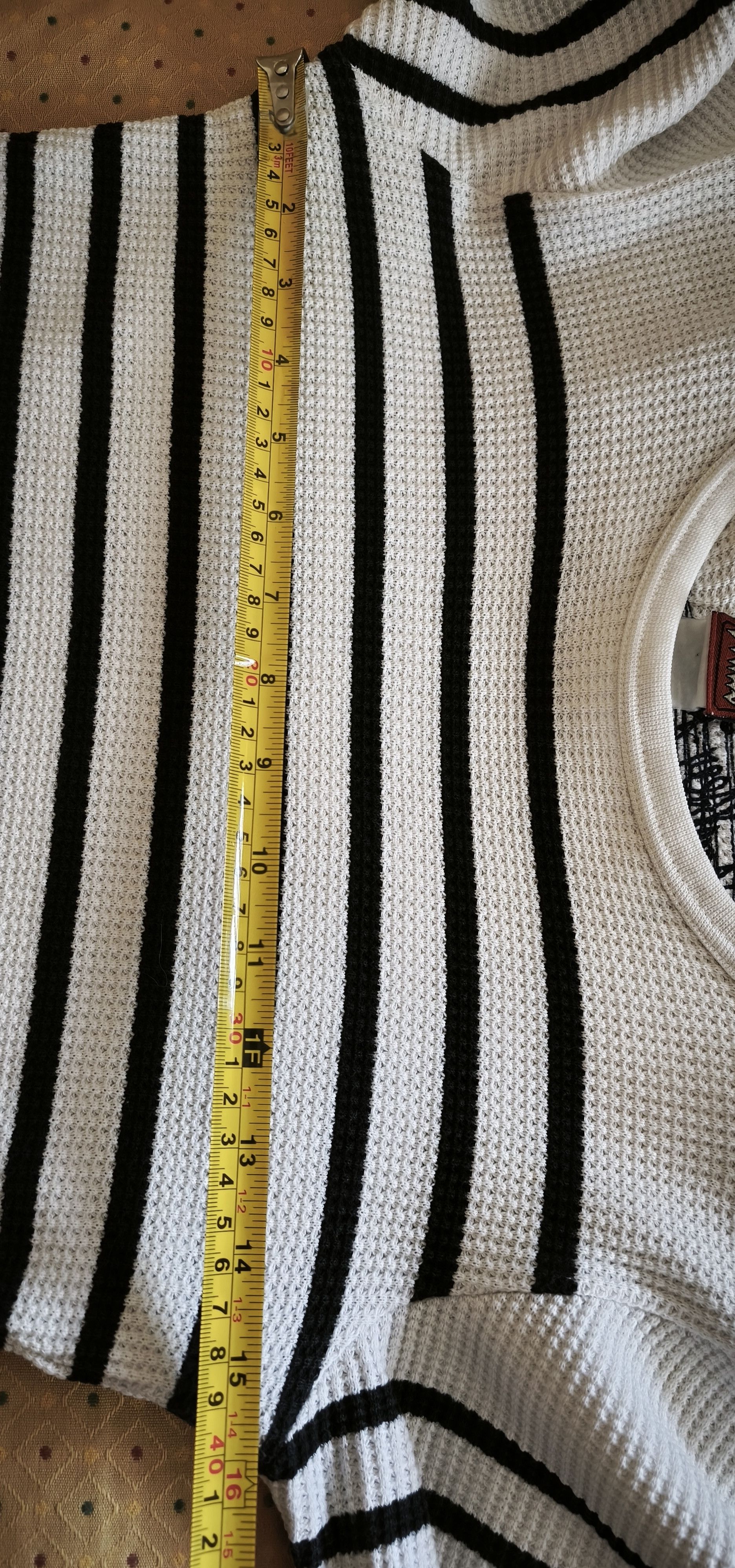 Jean Paul Gaultier 90's - Gaultier Jeans- Textured stripes cotton tshirt Size M / US 6-8 / IT 42-44 - 21 Thumbnail