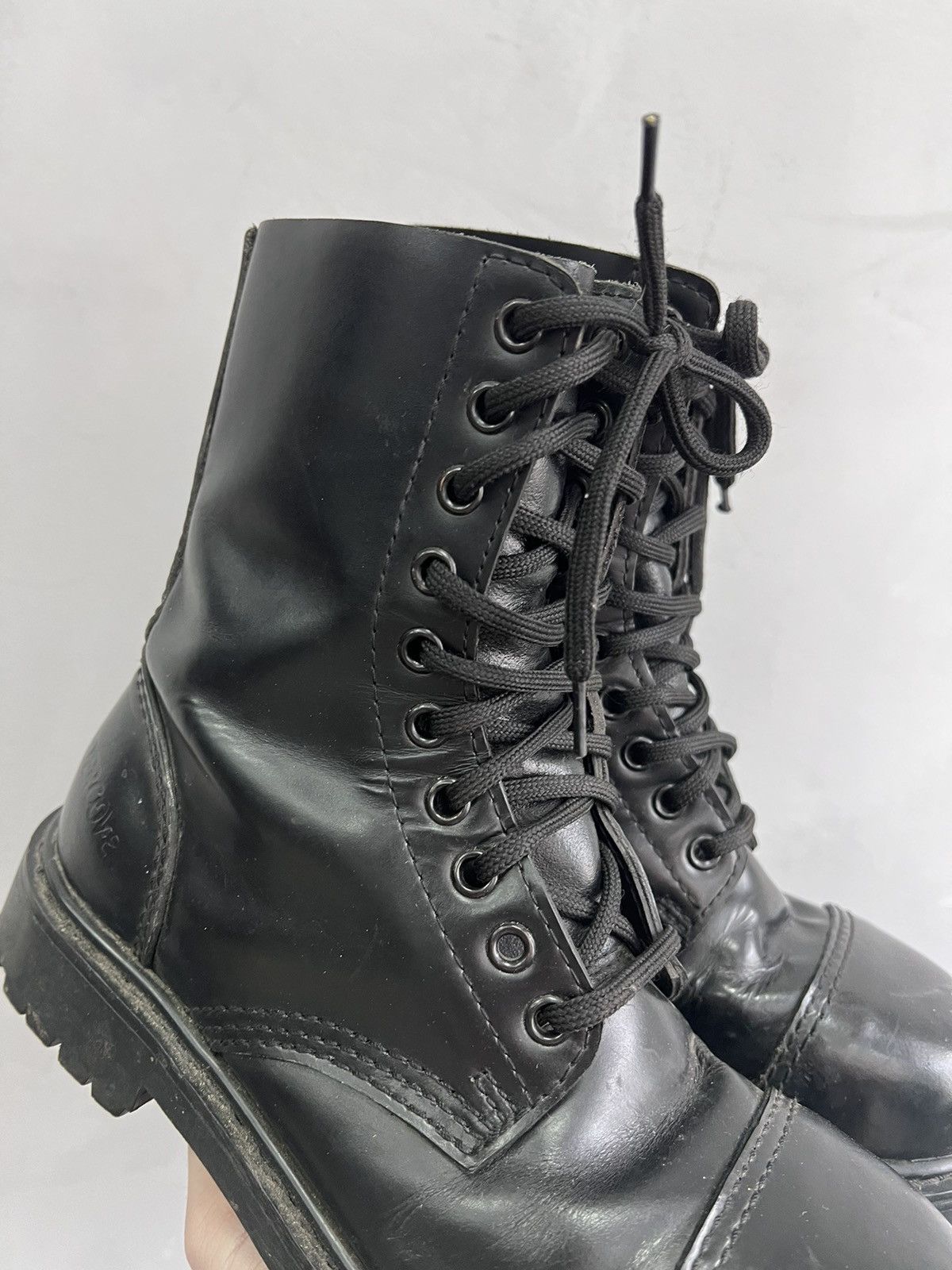 Undercover × Vintage VINTAGE OPIUM LEATHER PLATFORM PUNK UNDERCOVER ENGLAND BOOTS Size US 6 / IT 36 - 5 Thumbnail