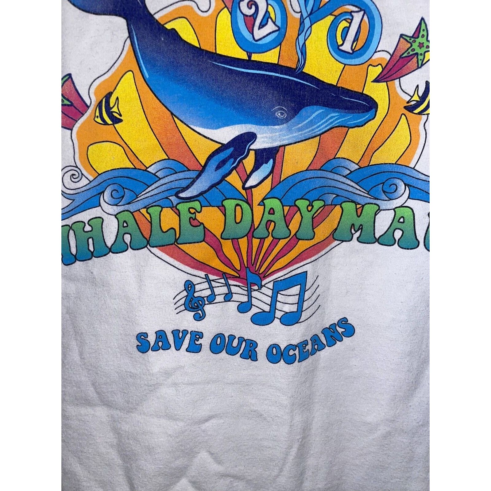 Vintage Vintage Hawaii Shirt Pacific Whale Day Maui Whales Summer M Size US M / EU 48-50 / 2 - 8 Thumbnail