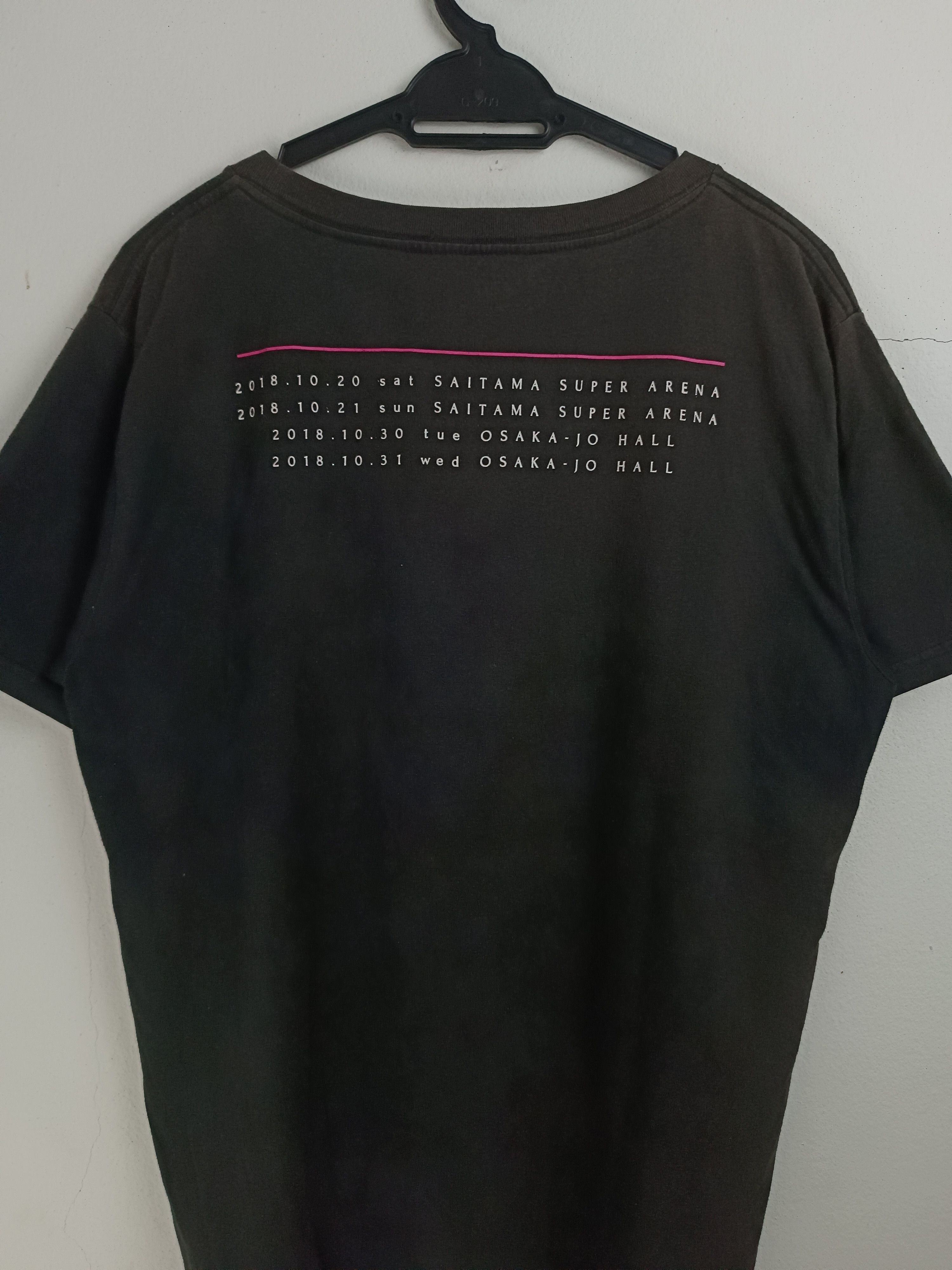 Band Tees THRASHED FADED VINTAGE ONE OK ROCK TOUR TEE radwimps gnu Size US L / EU 52-54 / 3 - 4 Thumbnail
