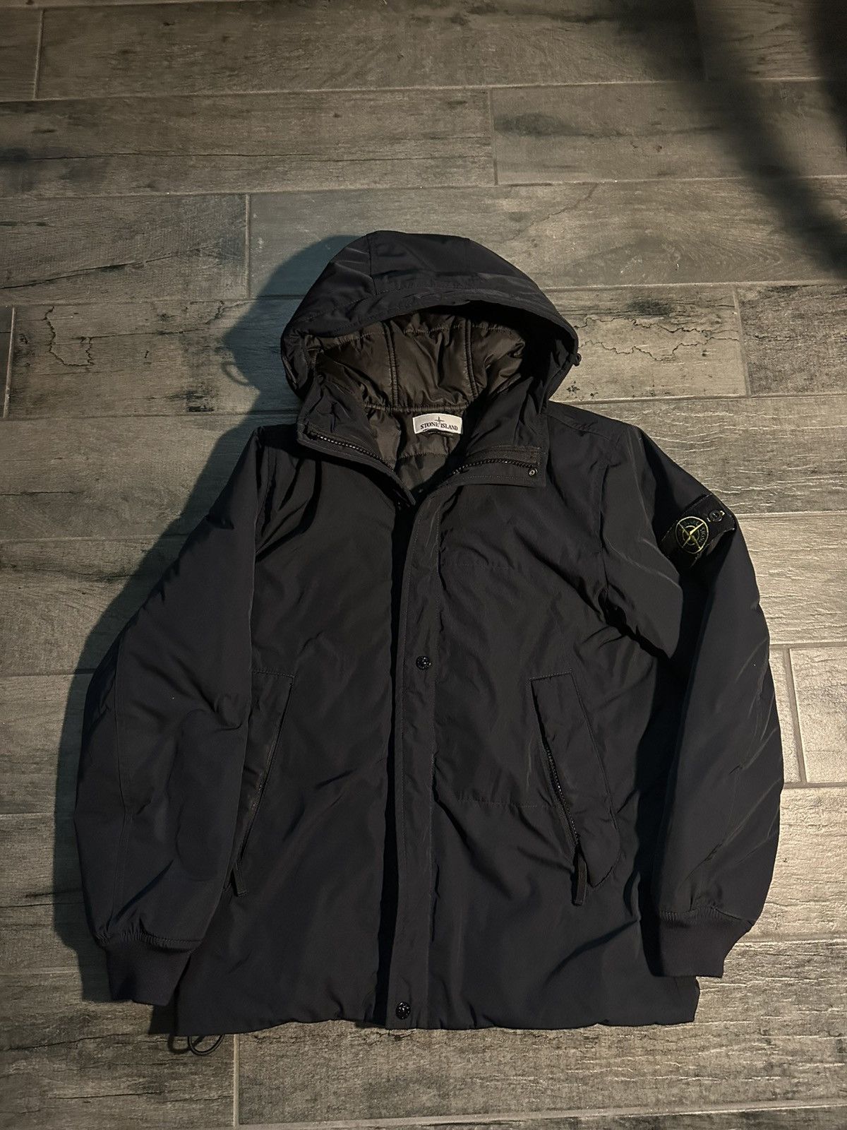 Massimo Osti × Stone Island Stone 90s archive glazed silk