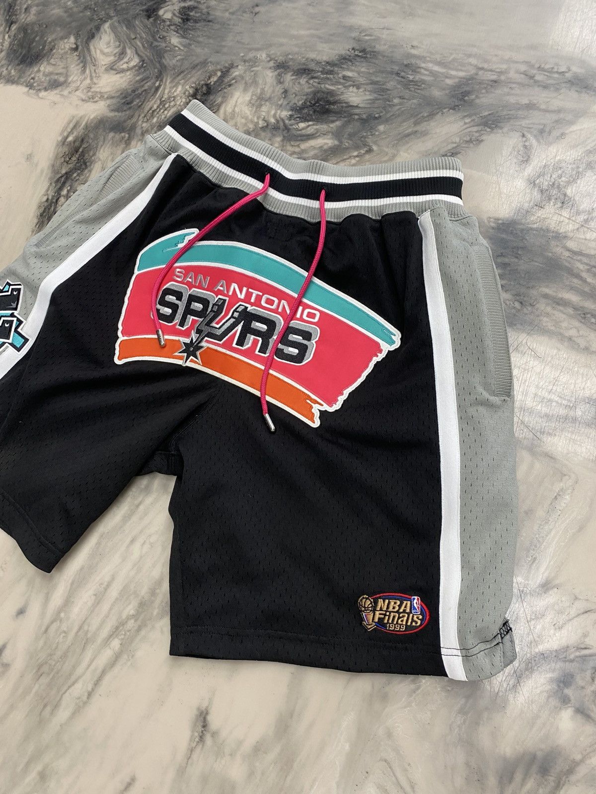 Just Don Just don San Antonio spurs shorts road nba finals small Size US 30 / EU 46 - 3 Thumbnail