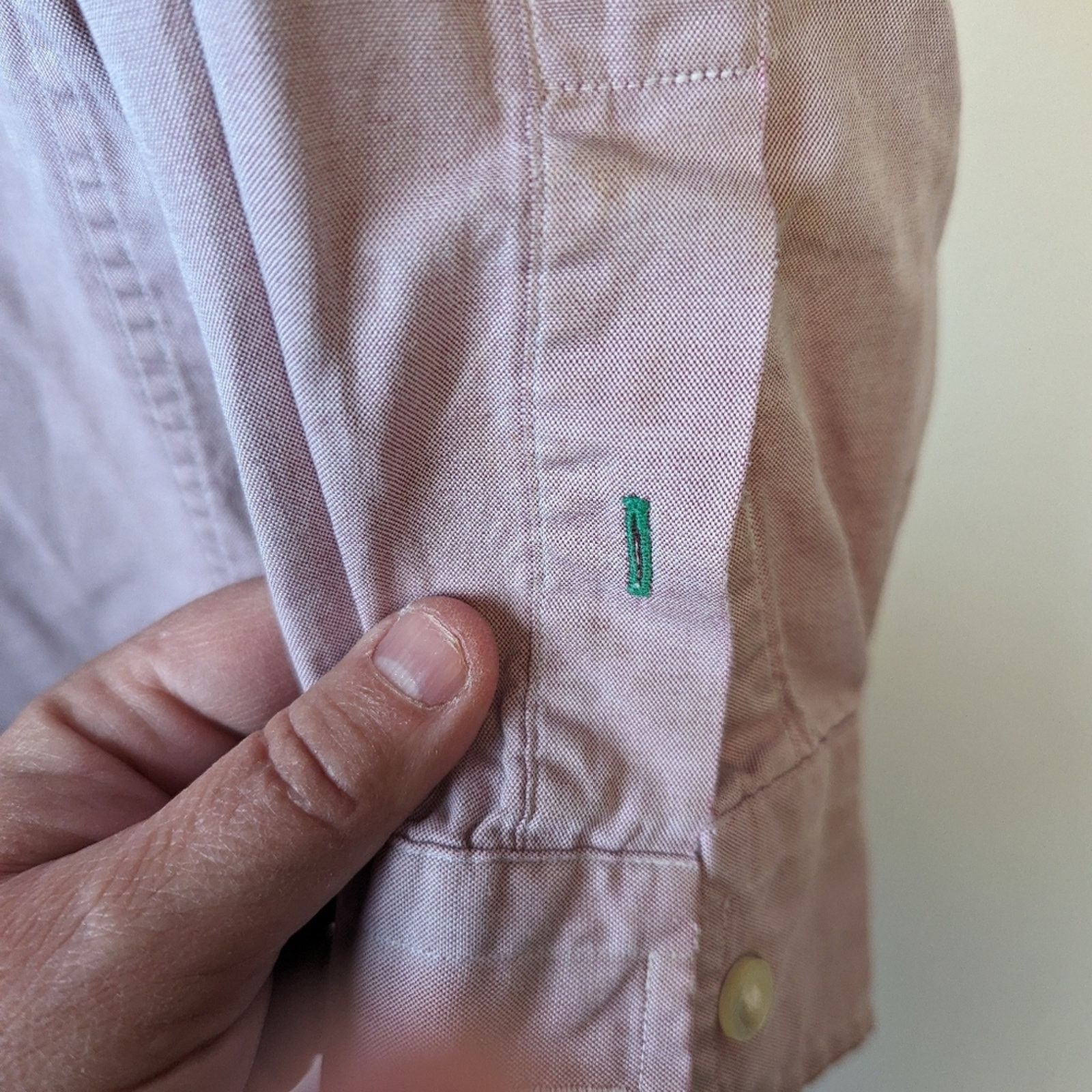 Tommy Hilfiger Tommy Hilfiger Windsor Pinpoint Button Front Shirt - 16/35 Size US S / EU 44-46 / 1 - 5 Thumbnail