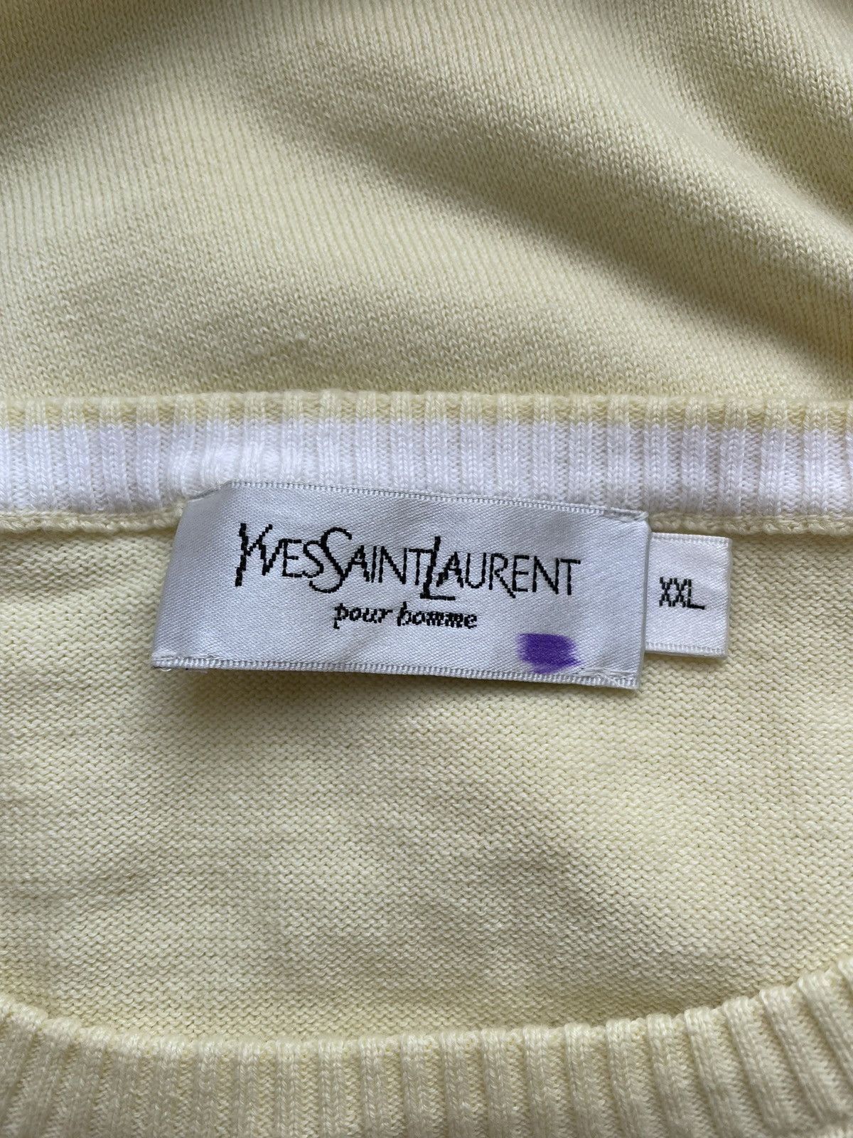 Vintage × Yves Saint Laurent Yves saint Laurent sweater vintage Size US XXL / EU 58 / 5 - 5 Thumbnail