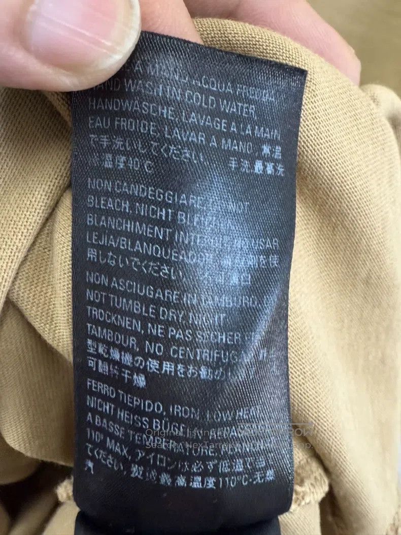 Balenciaga Balenciaga Loose Round Neck Letter Embroidery Logo Short S Size US XL / EU 56 / 4 - 6 Thumbnail