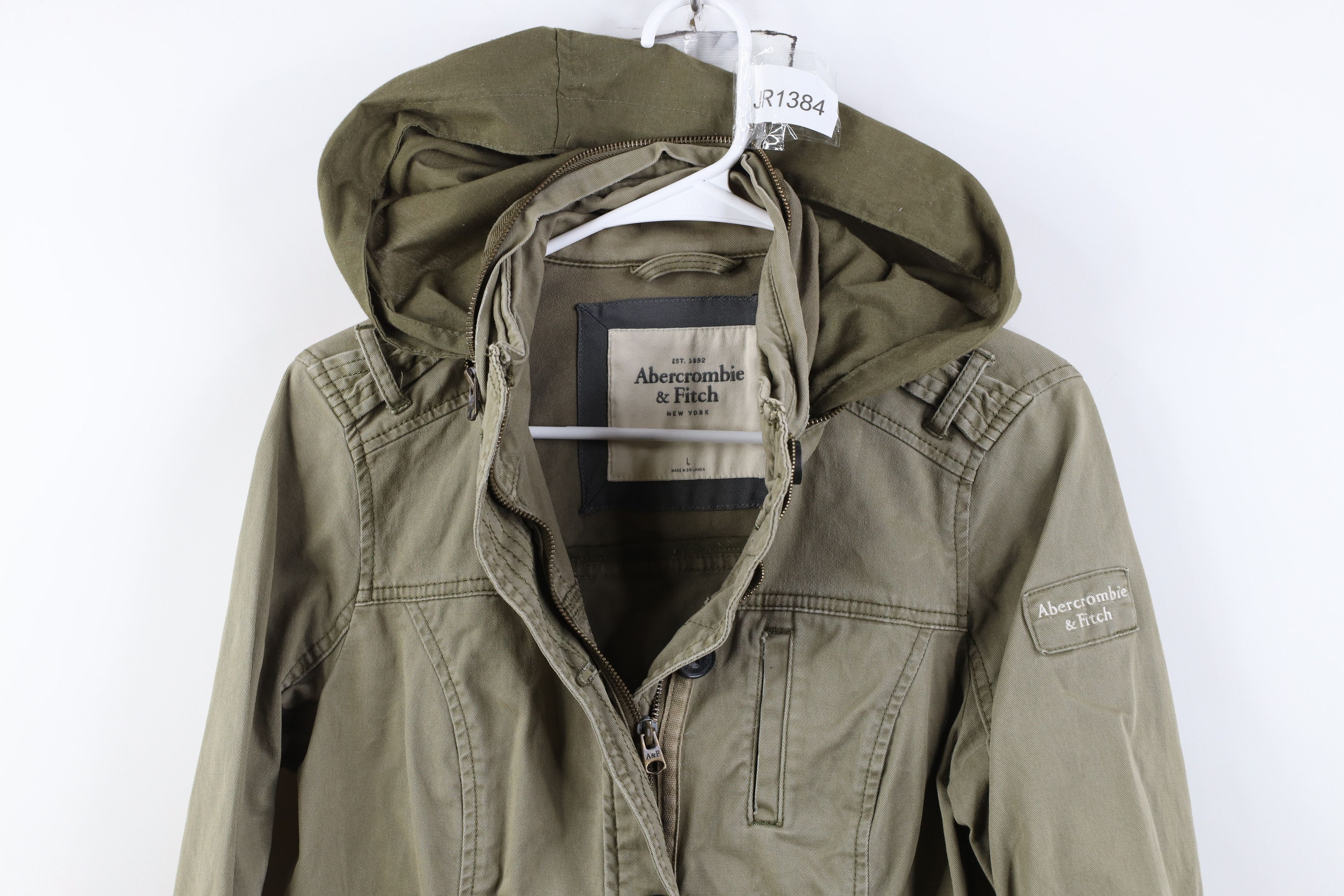 Abercrombie & Fitch Vintage 90s Y2K Abercrombie & Fitch Military Field Jacket Size L / US 10 / IT 46 - 2 Thumbnail