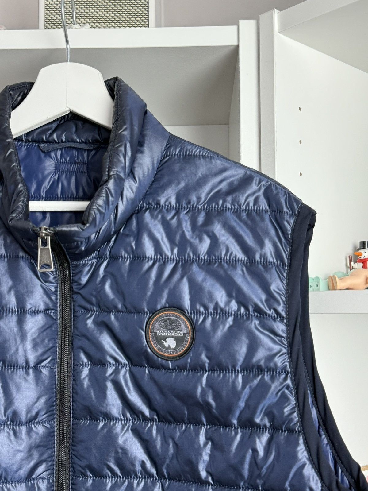 Designer × Napapijri Napapijri lightweight puffer vest XL gorpcore outdoor gilet Size US XL / EU 56 / 4 - 5 Thumbnail