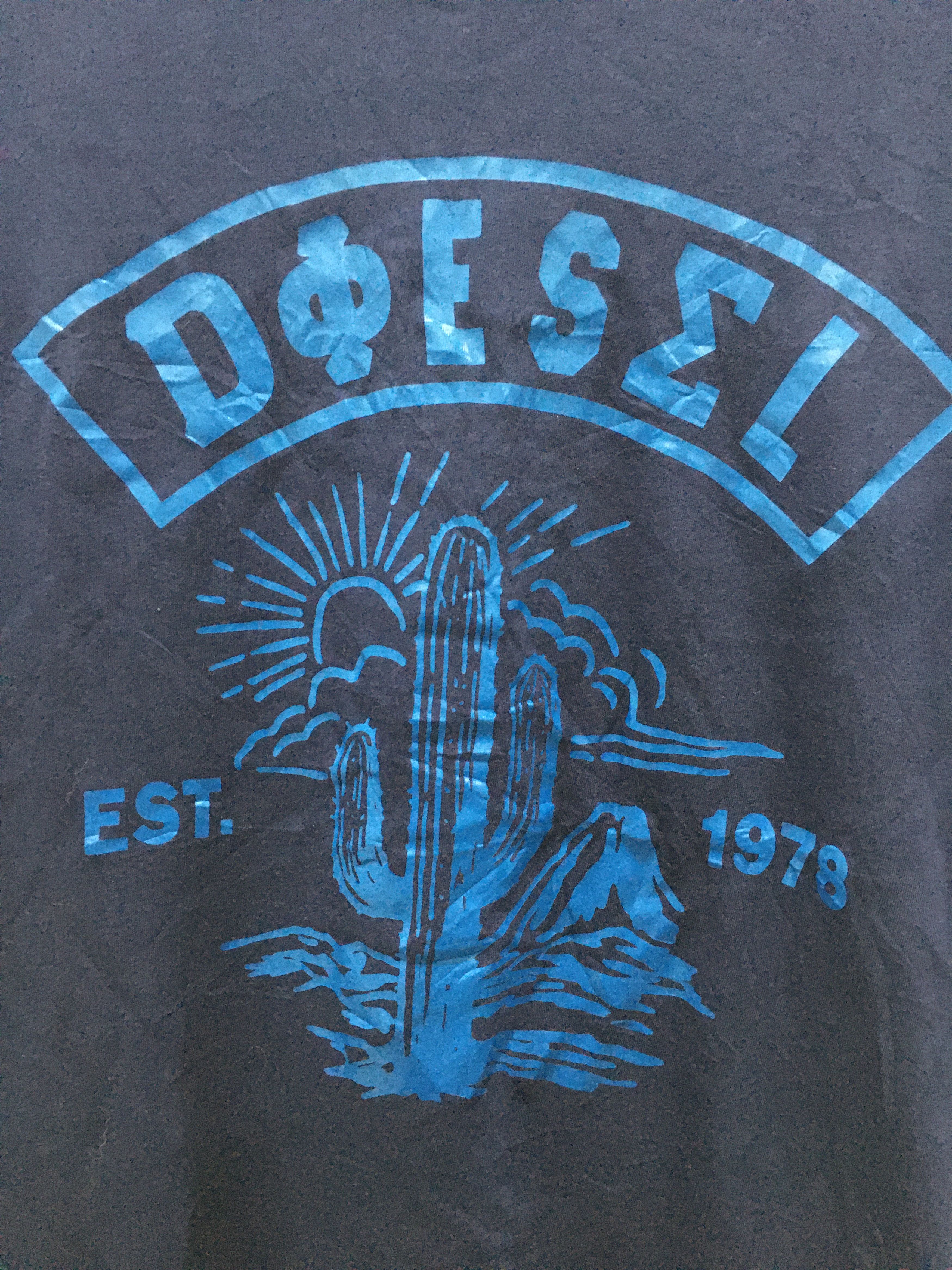 Diesel navy t shirt