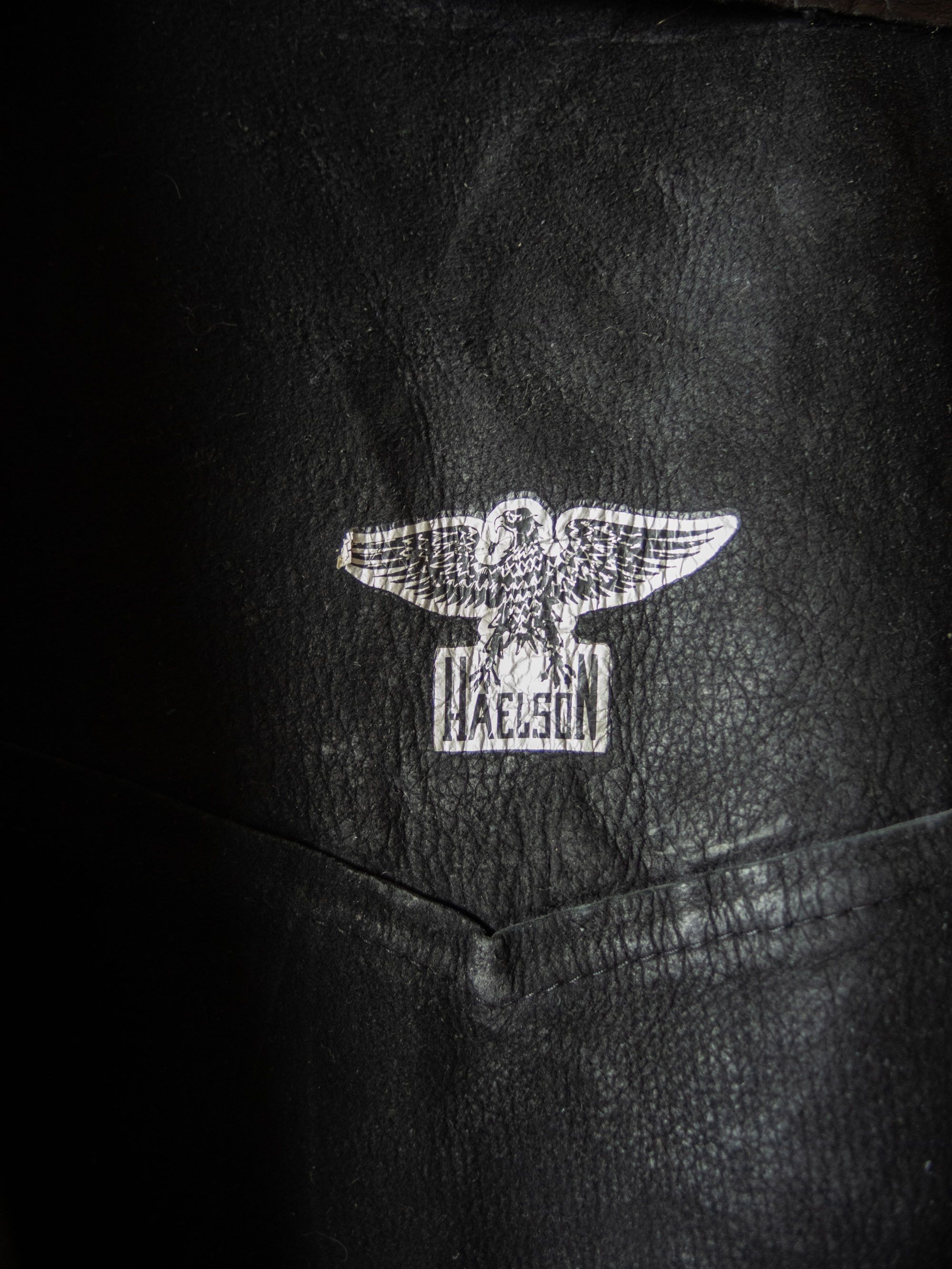 Japanese Brand Vintage biker leather Haelson vest Size US L / EU 52-54 / 3 - 11 Thumbnail