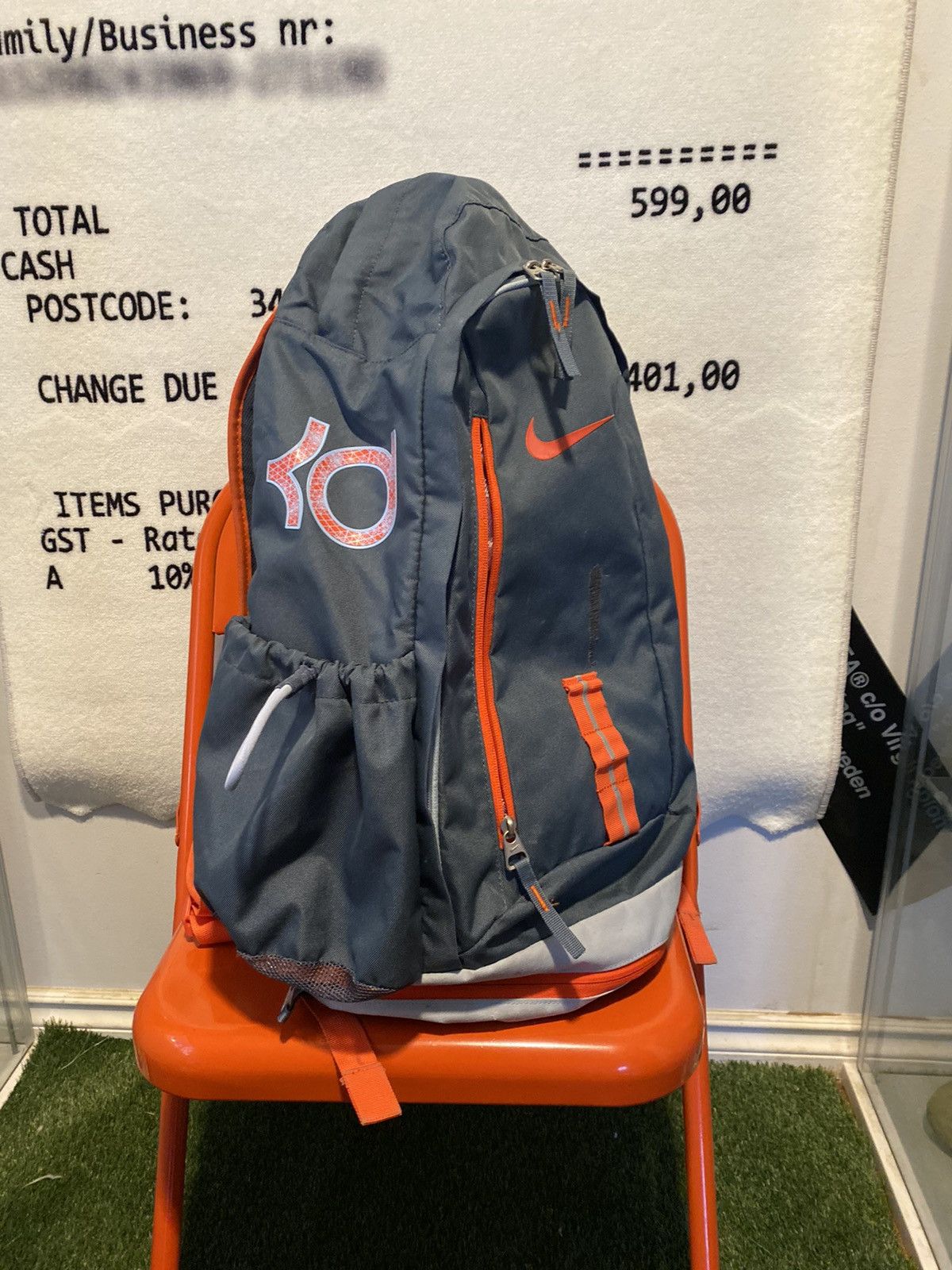 Kd backpack orange on sale