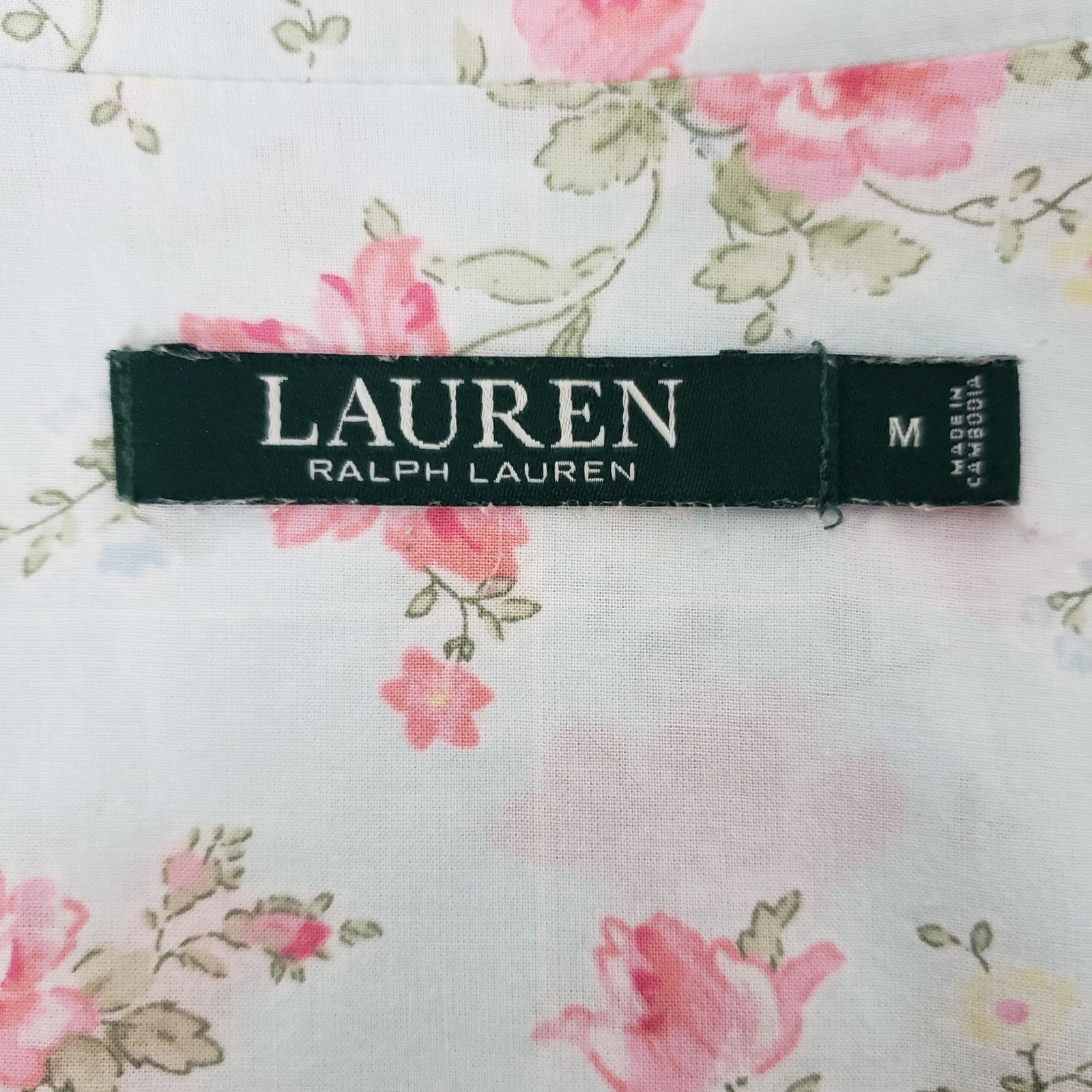 Lauren Ralph Lauren Lauren Ralph Lauren Pajama PJ Top Floral LRL Monogram M Size M / US 6-8 / IT 42-44 - 10 Thumbnail