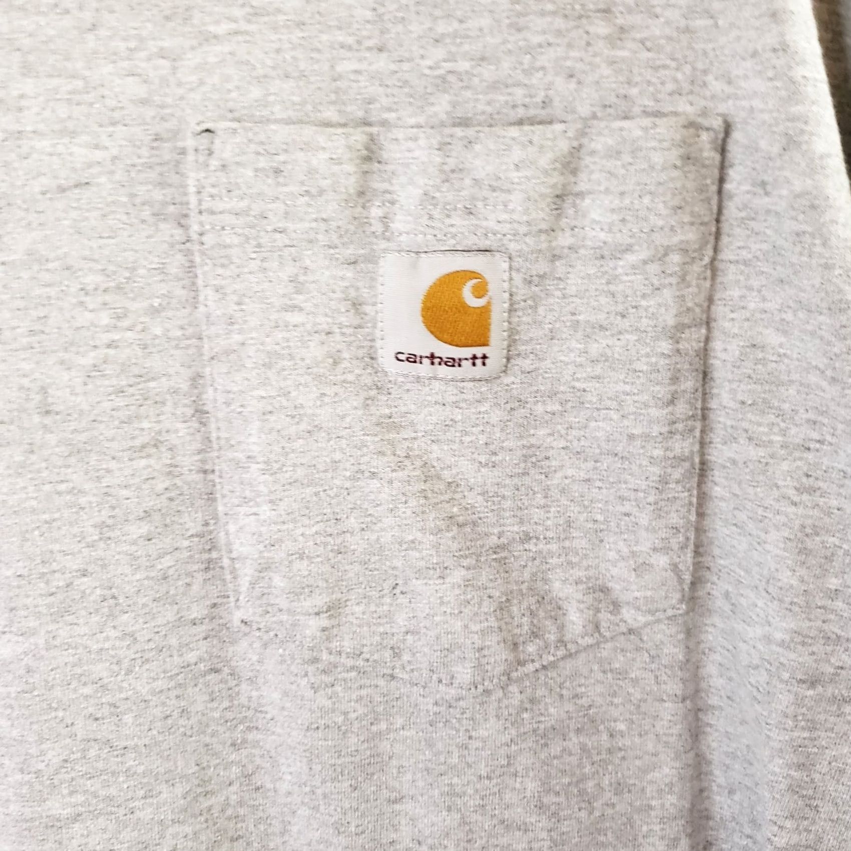 Carhartt Carhartt Workwear Pocket Cotton Shirt - Heather Grey XXL Regular Fit Size US XXL / EU 58 / 5 - 5 Thumbnail