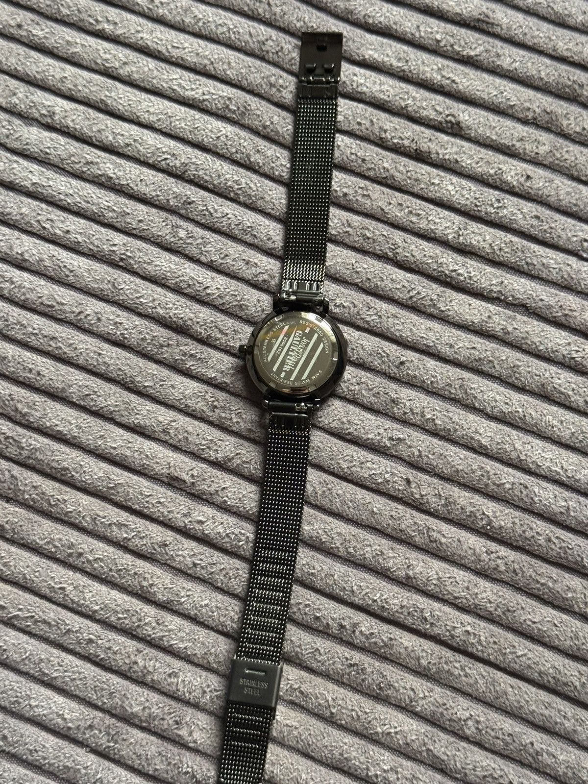 Jean Paul Gaultier Jean Paul Gaultier Archive Black Womens Watch Grail Size ONE SIZE - 3 Thumbnail