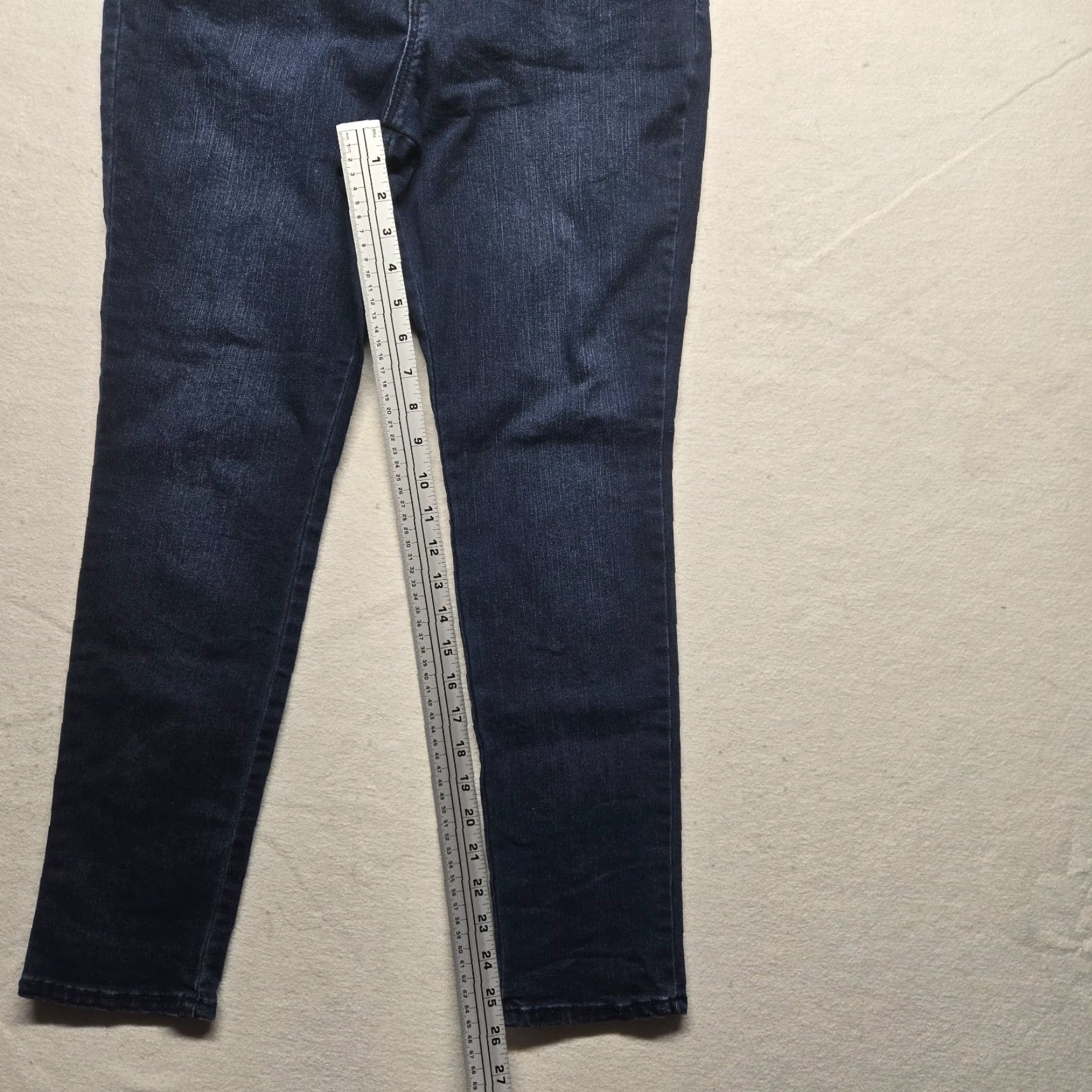 Merona VINTAGE Merona Women's Skinny Jeans Pants Adult Size 10 Blue Cotton Spandex Modern Denim Size 32" / US 10 / IT 46 - 6 Thumbnail