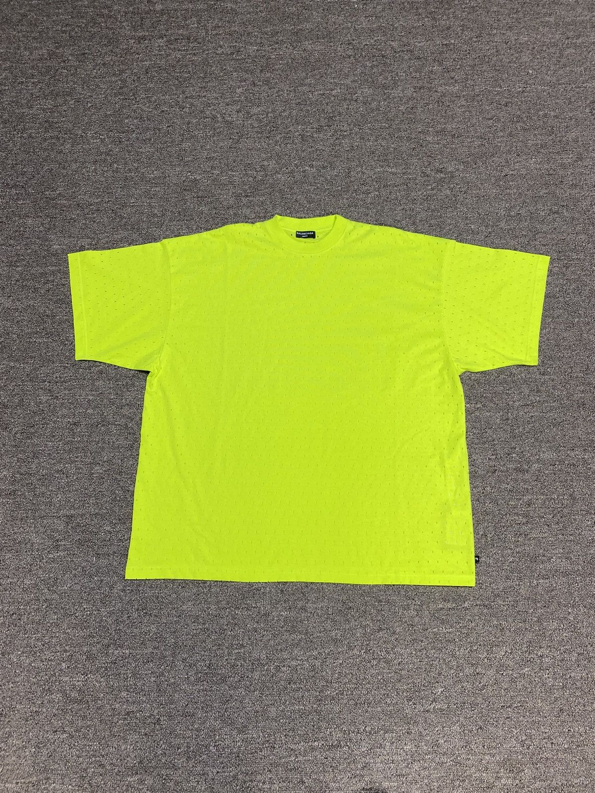 Balenciaga New | Balenciaga neon green tee | Size 4 ~ XL Size US XL / EU 56 / 4 - 1 Thumbnail