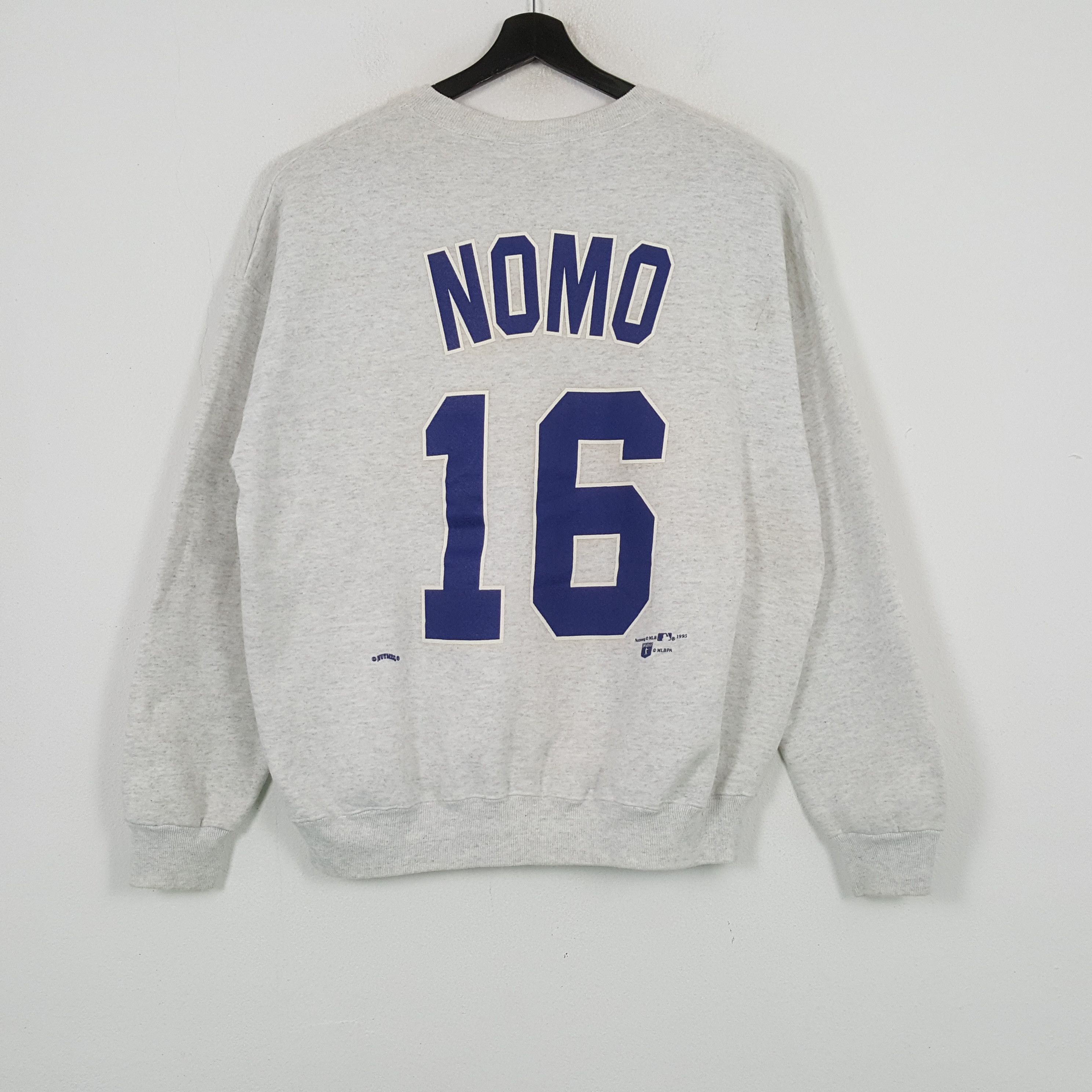 MLB × Nutmeg × Vintage Dodgers MLB Baseball Team Vintage Sweatshirt Size US XL / EU 56 / 4 - 3 Thumbnail