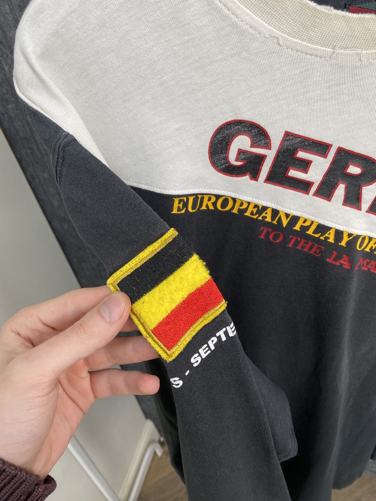 La Martina Vintage La Martina Germany Long Sleeve T-Shirt Size US L / EU 52-54 / 3 - 6 Thumbnail