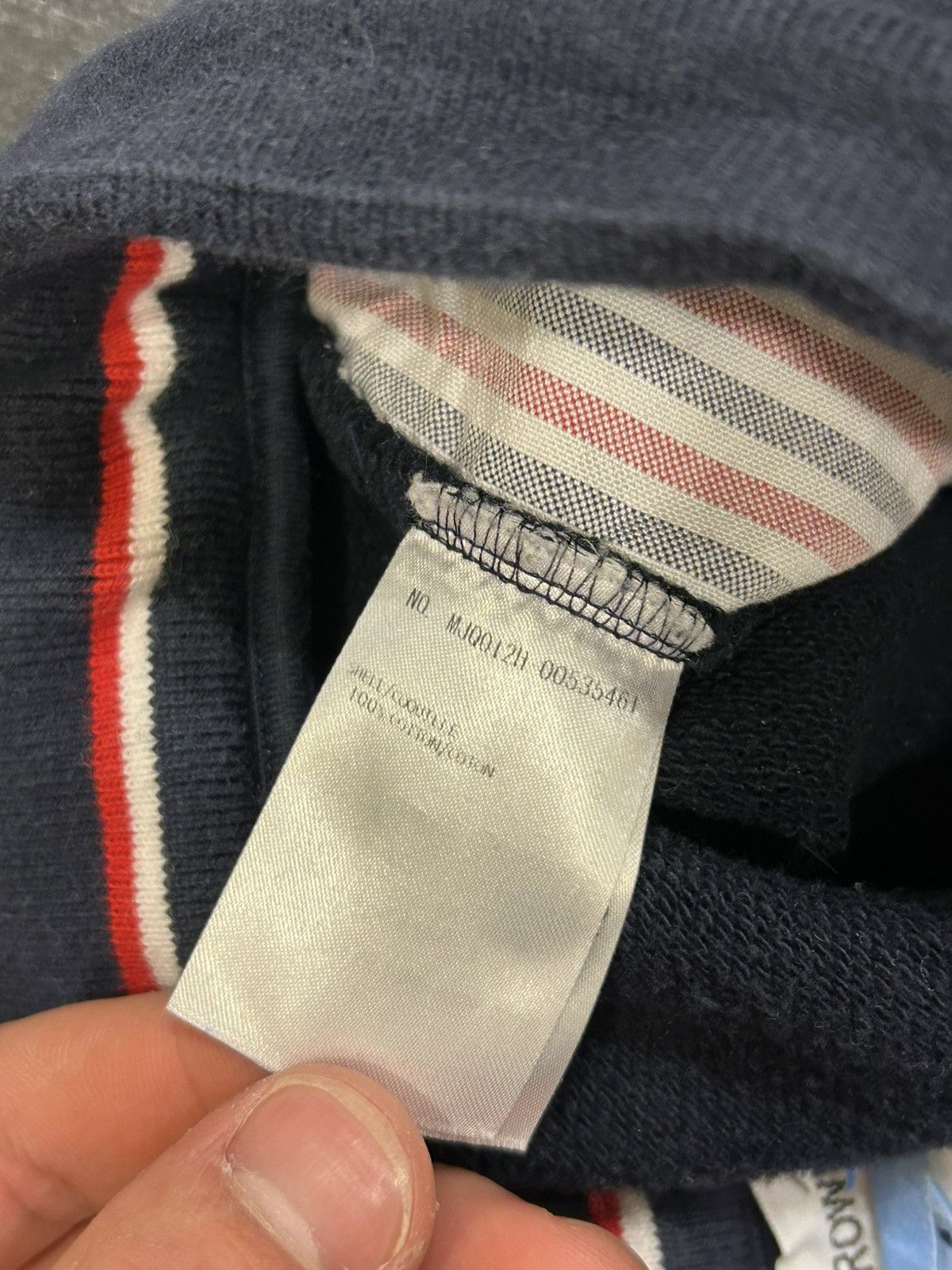 Thom Browne Thom Browne 4 Bar Sweat Shorts - Navy Size US 34 / EU 50 - 4 Thumbnail