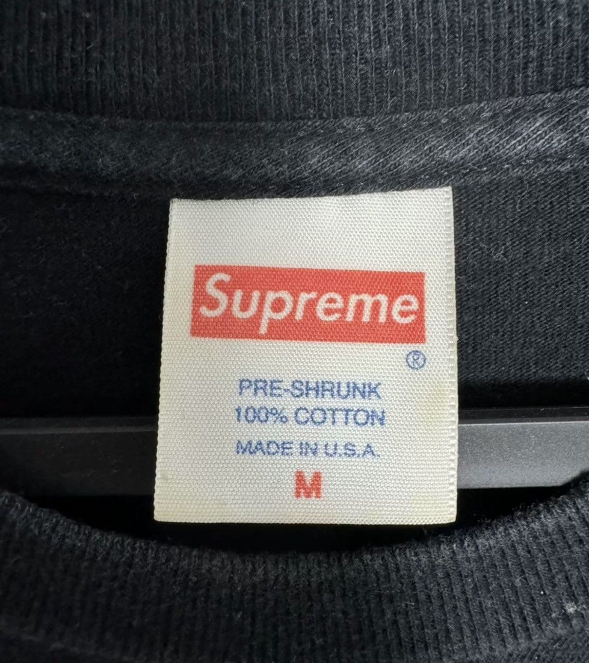 Supreme Supreme is unamerican tee black T-shirt Size US M / EU 48-50 / 2 - 3 Thumbnail