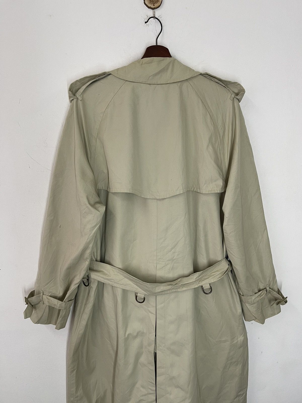 Burberry Prorsum VINTAGE ICONIC BURBERRYS LONDON BEIGE DOUBLE BREAST TRENCH Size US L / EU 52-54 / 3 - 5 Thumbnail