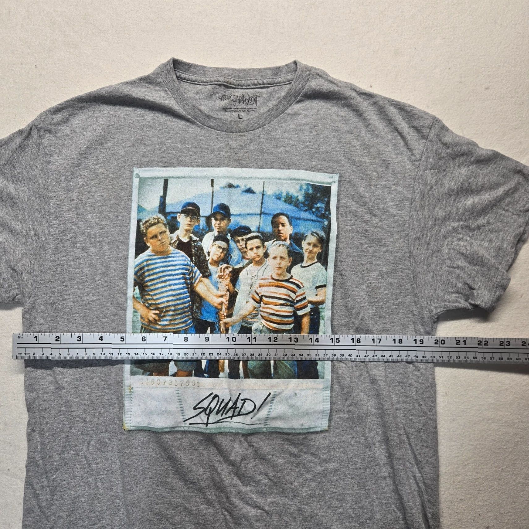 Vintage The Sandlot Movie T-Shirt Adult Large Gray Crew Neck Short Sleeve Mens Size US L / EU 52-54 / 3 - 3 Thumbnail