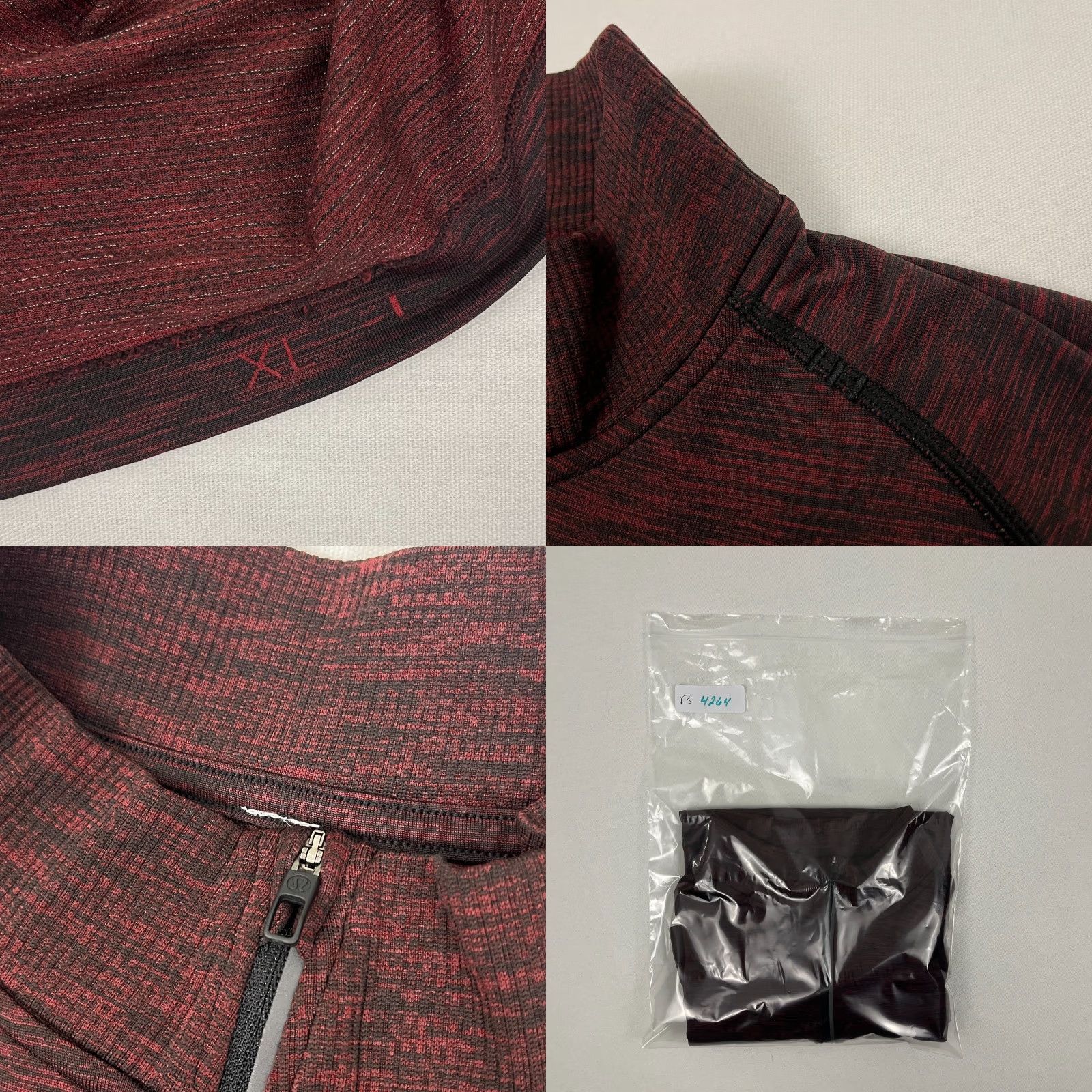 Lululemon Lululemon Metal Vent Tech Pullover Jacket Mens XL Red Quarter Zip Golf Preppy Outdoor Sports Size US XL / EU 56 / 4 - 8 Thumbnail