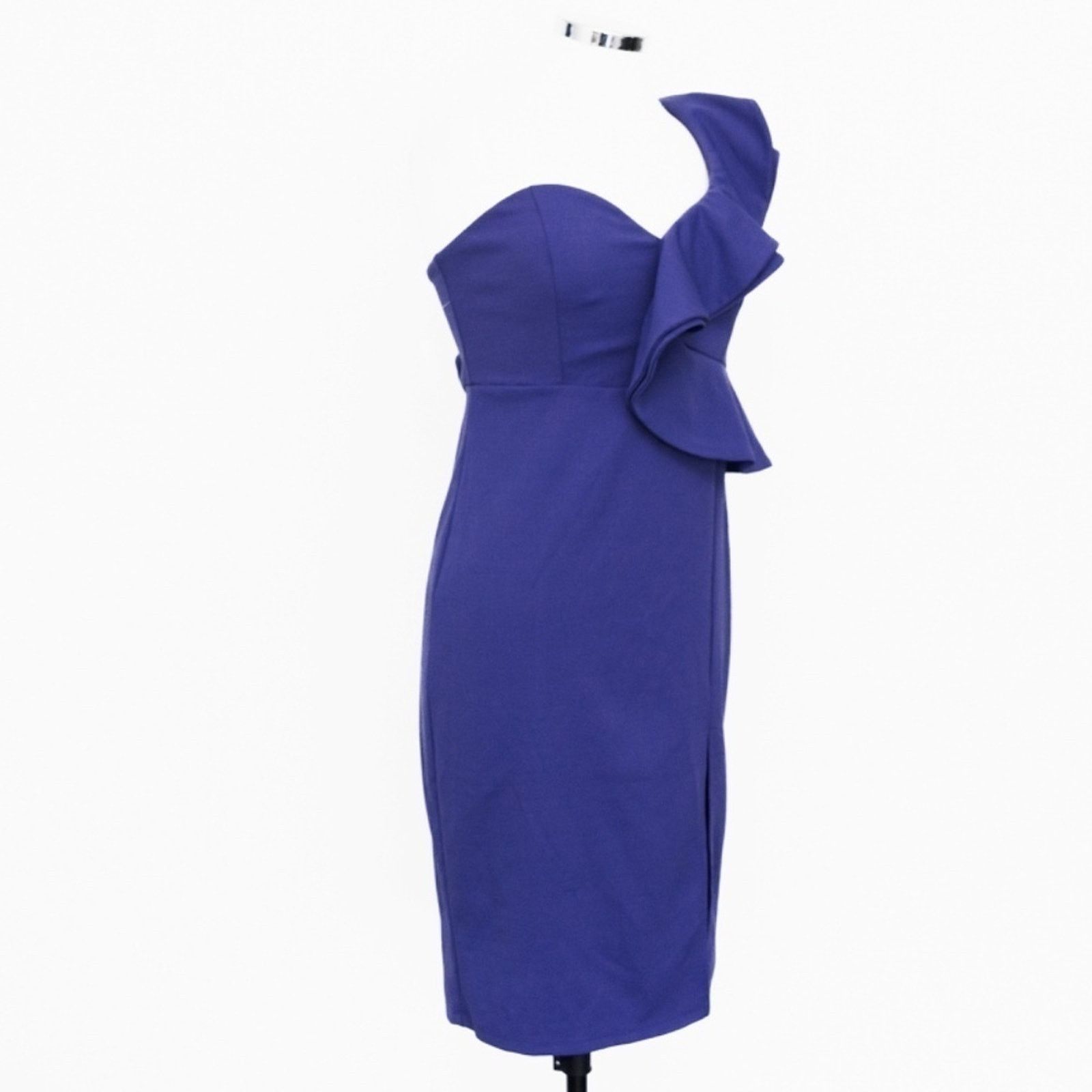 Bebe Bebe. Ruffle Sleeve Midi Dress. Size M / US 6-8 / IT 42-44 - 12 Thumbnail
