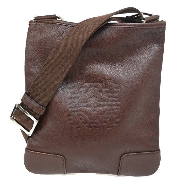 Loewe Loewe Anagram Shoulder Bag Leather Size ONE SIZE - 1 Thumbnail
