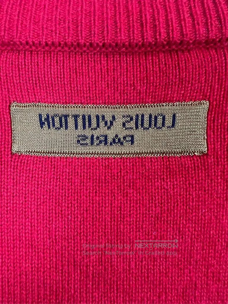 Louis Vuitton LOUIS VUITTON LV Logo Cashmere Sweater. Size US XXL / EU 58 / 5 - 3 Thumbnail