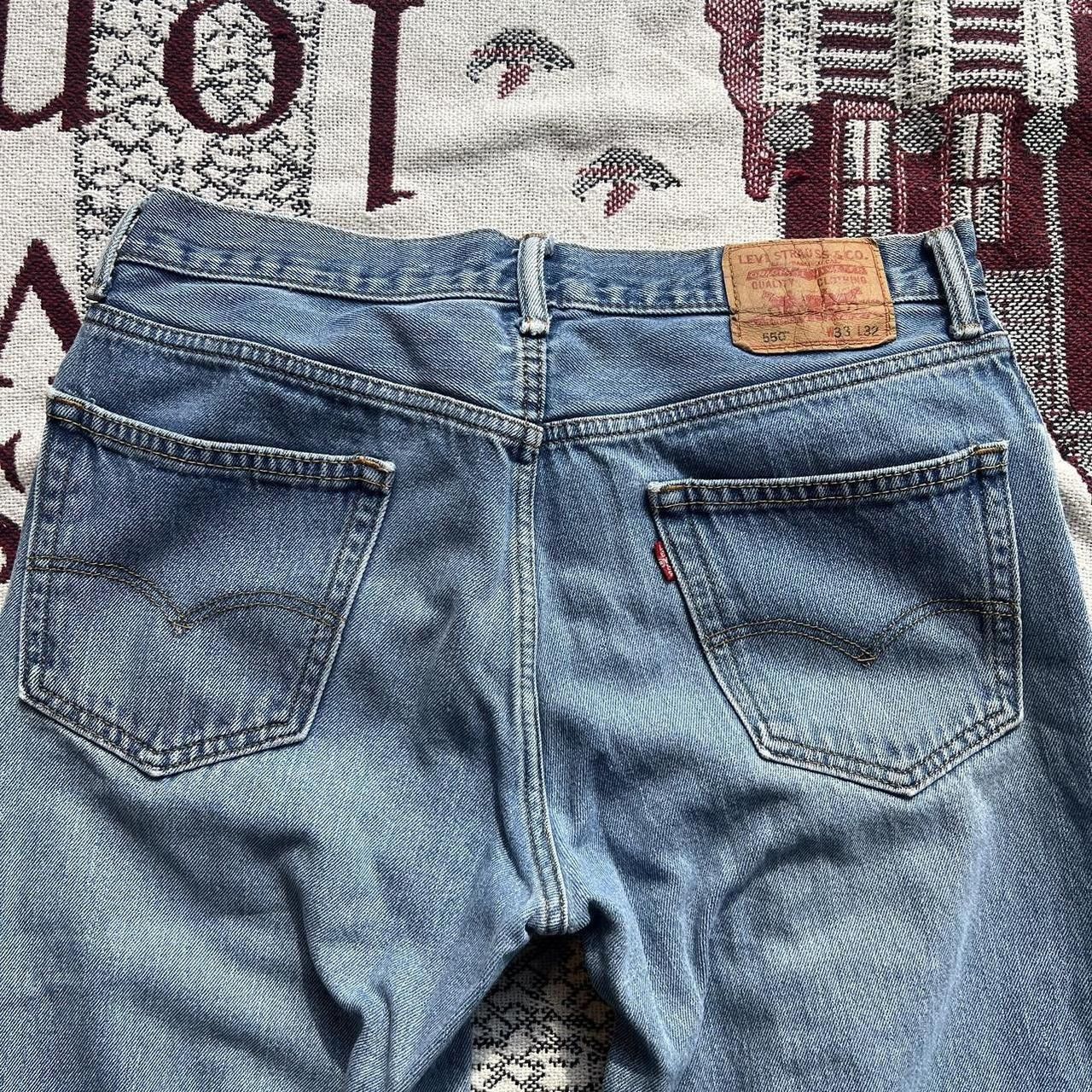Levi's Vintage Y2K/2000s Medium Wash Workwear Levi’s Denim Jeans! Size US 33 - 7 Thumbnail