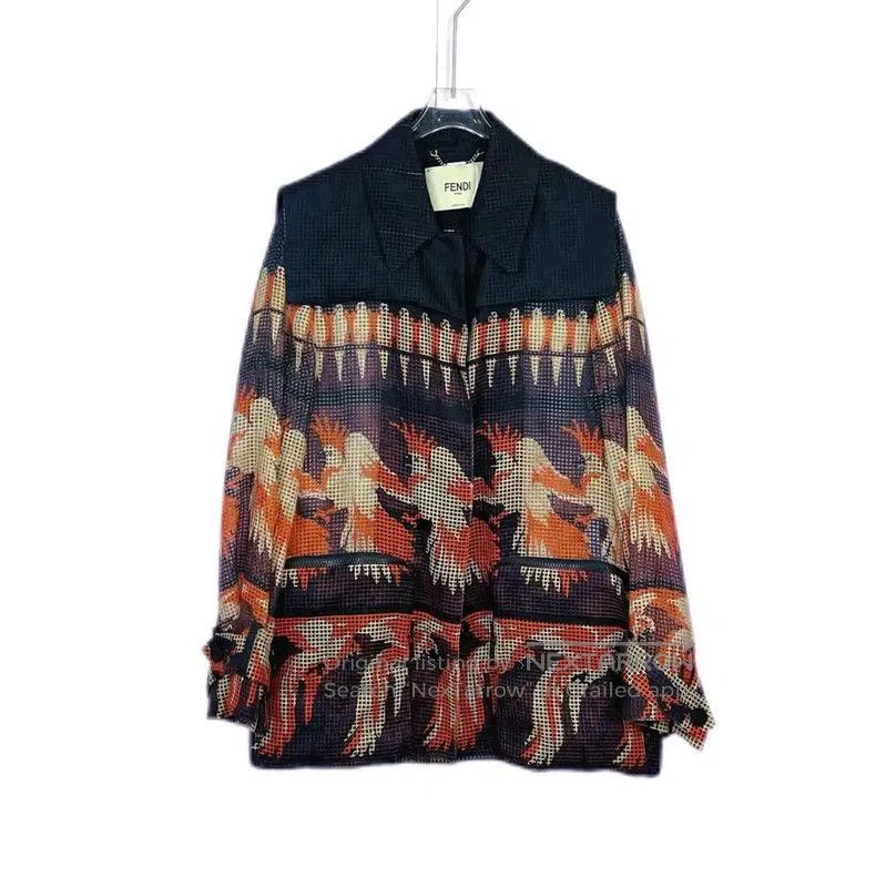 Fendi Fendi Black Cotton Jacket for Women . Size M / US 6-8 / IT 42-44 - 1 Thumbnail