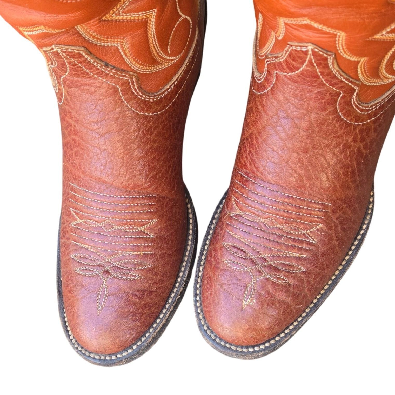 Other Hondo Cowboy Boots Vintage Western Wear Womens 5.5 B Country Size US 5.5 / IT 35.5 - 9 Thumbnail