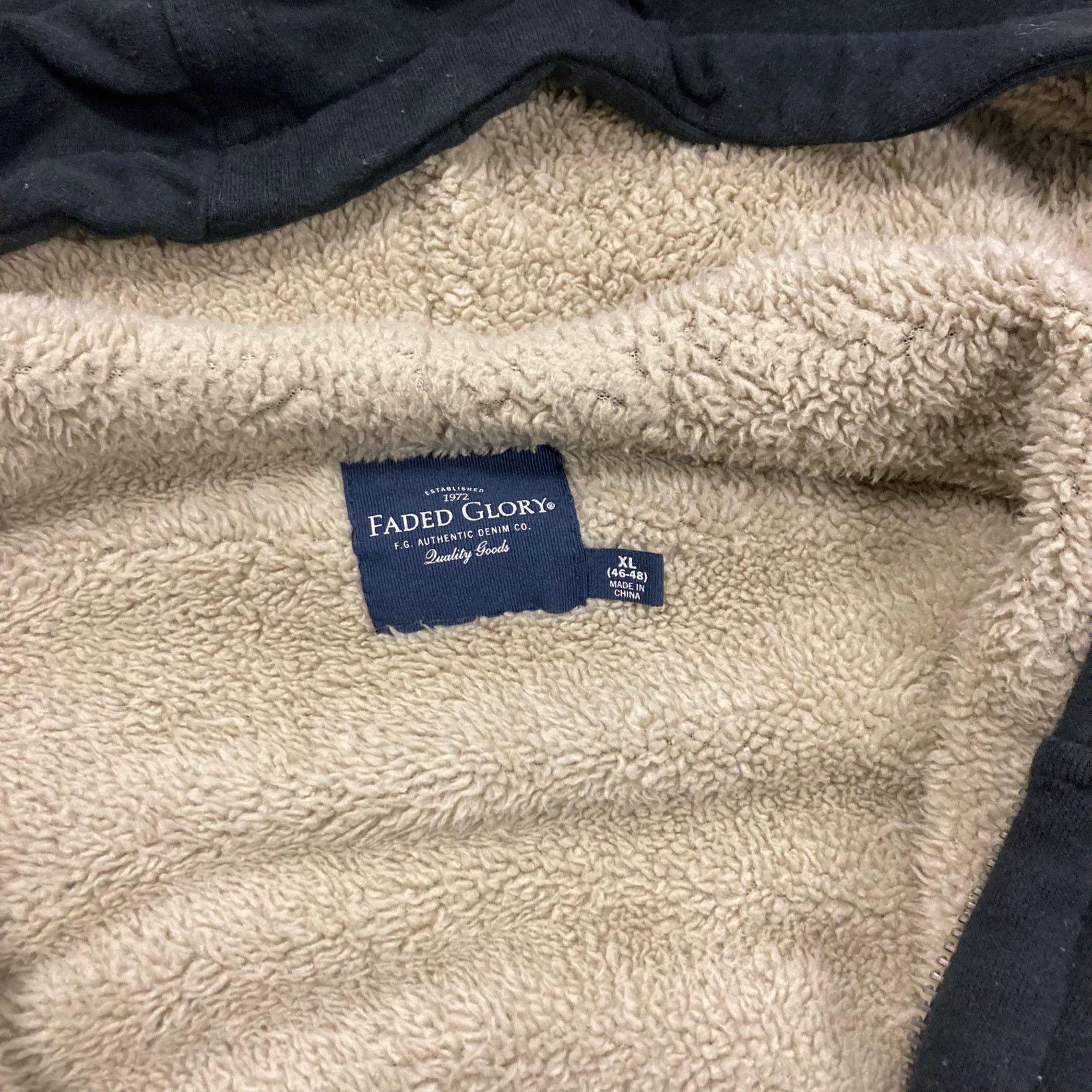 Faded Glory vintage y2k fur lined faded glory hoodie Size US XL / EU 56 / 4 - 3 Thumbnail
