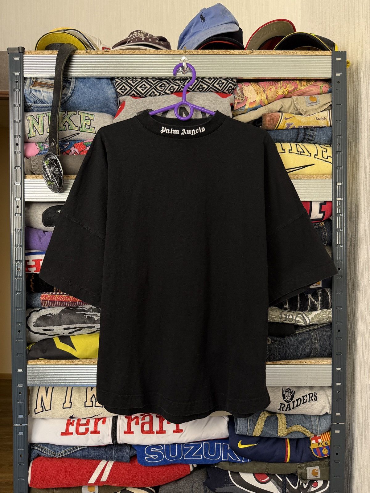 Palm Angels Crazy Palm Angels Tee Big Logo Back Size US S / EU 44-46 / 1 - 2 Thumbnail