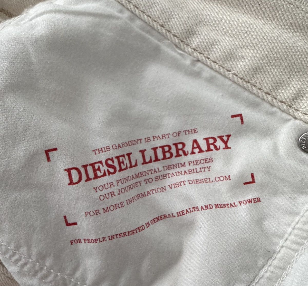 Diesel Diesel 2010 D-Macs Straight Jeans Size US 34 / EU 50 - 5 Thumbnail